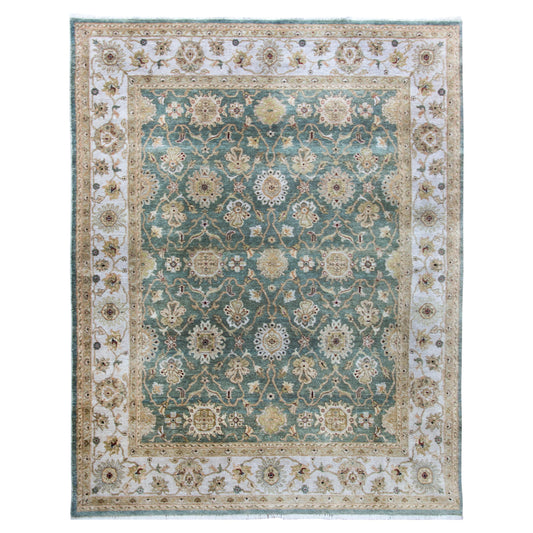 Late 20th Century Indian Tabriz-Style Rug For Sale