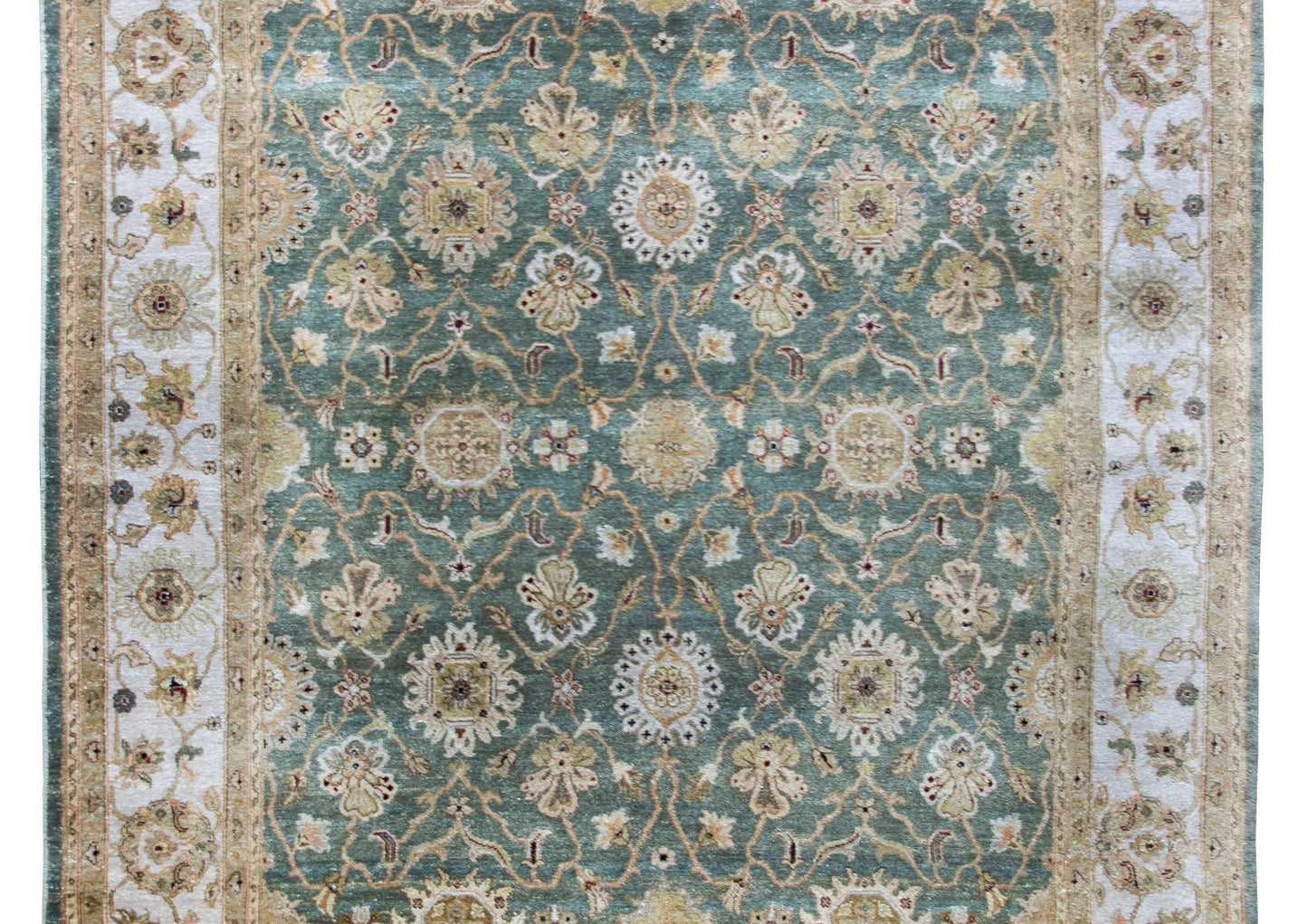 Late 20th Century Indian Tabriz-Style Rug For Sale