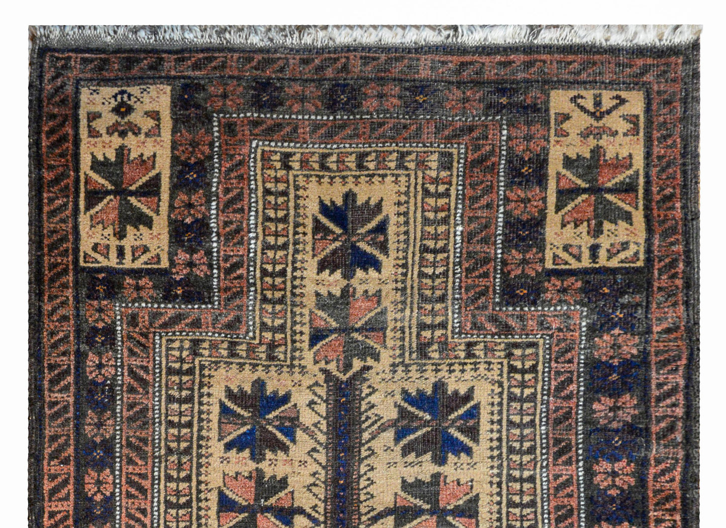 Fantastic Early 20th Century Baluch Prayer Rug For Sale