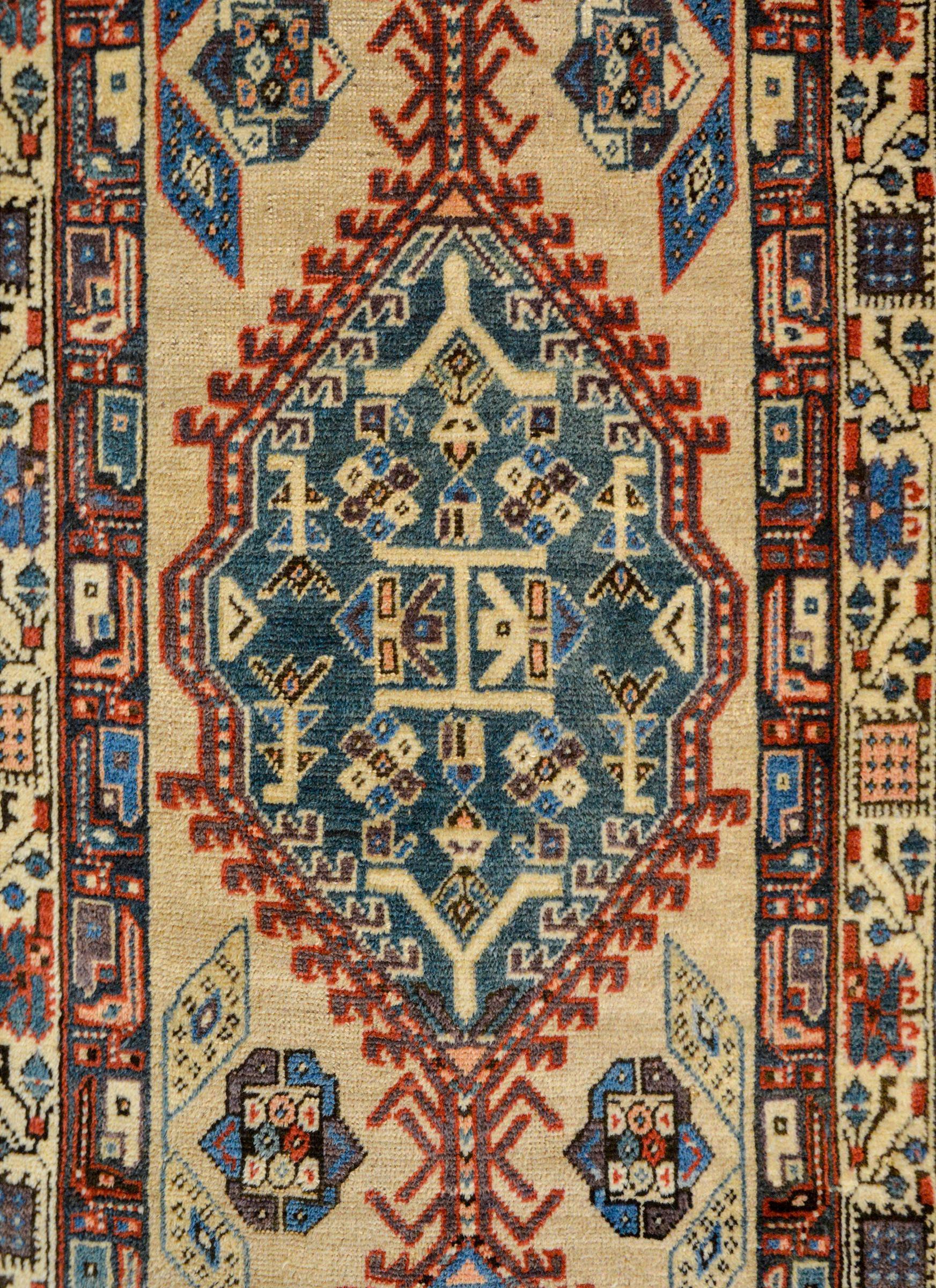 Early 20th Century Serab Runner For Sale