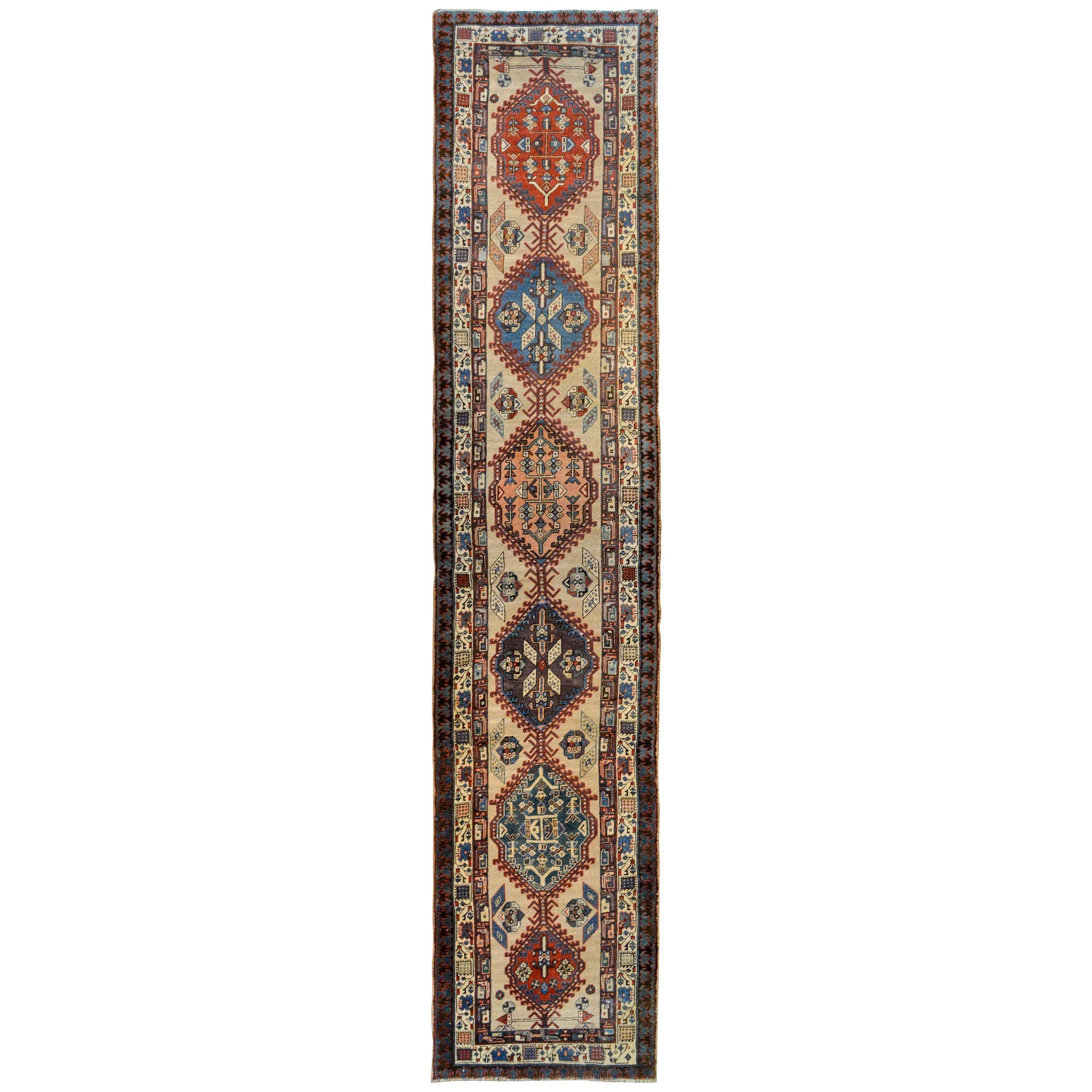 Early 20th Century Serab Runner For Sale