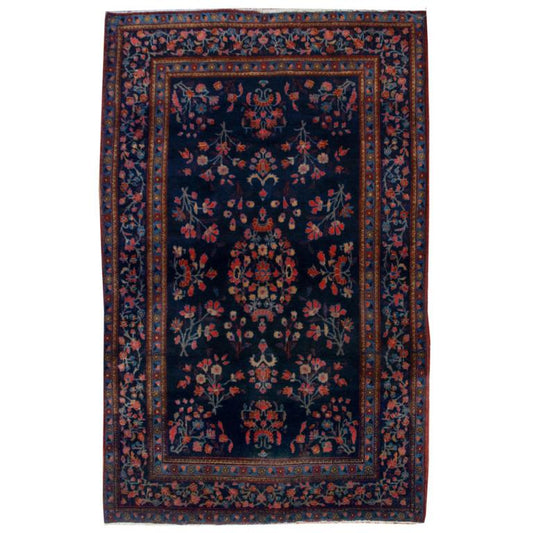 Antique Persian Kashan Rug For Sale