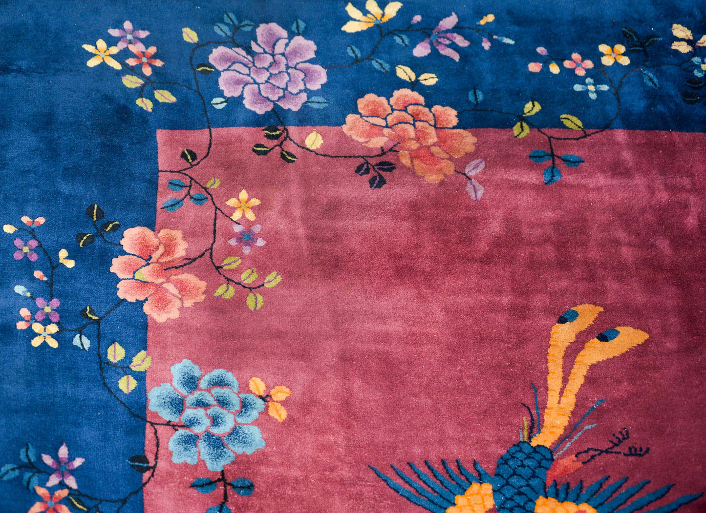 Early 20th Century Chinese Art Deco Rug For Sale