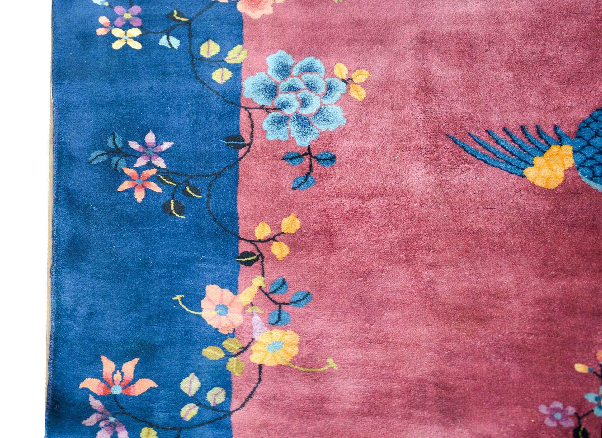 Early 20th Century Chinese Art Deco Rug For Sale