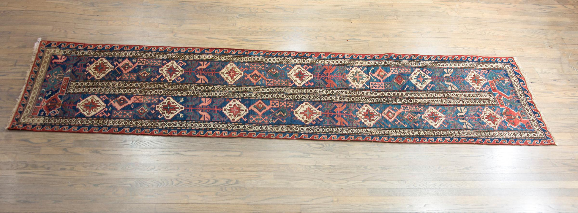 Early 20th Century Persian Soumak Runner For Sale