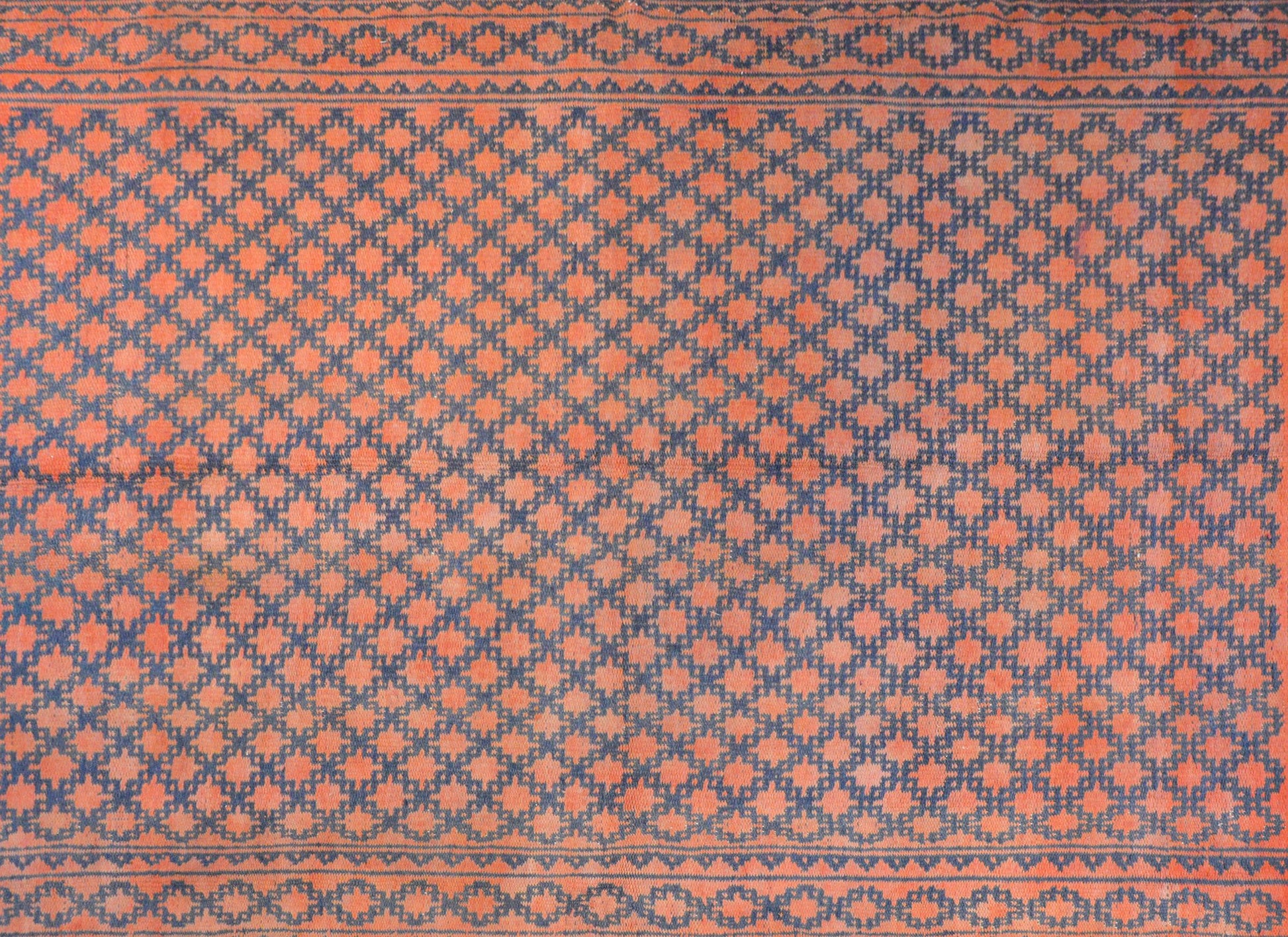 Fantastic Vintage Persian Cotton Kilim Rug For Sale