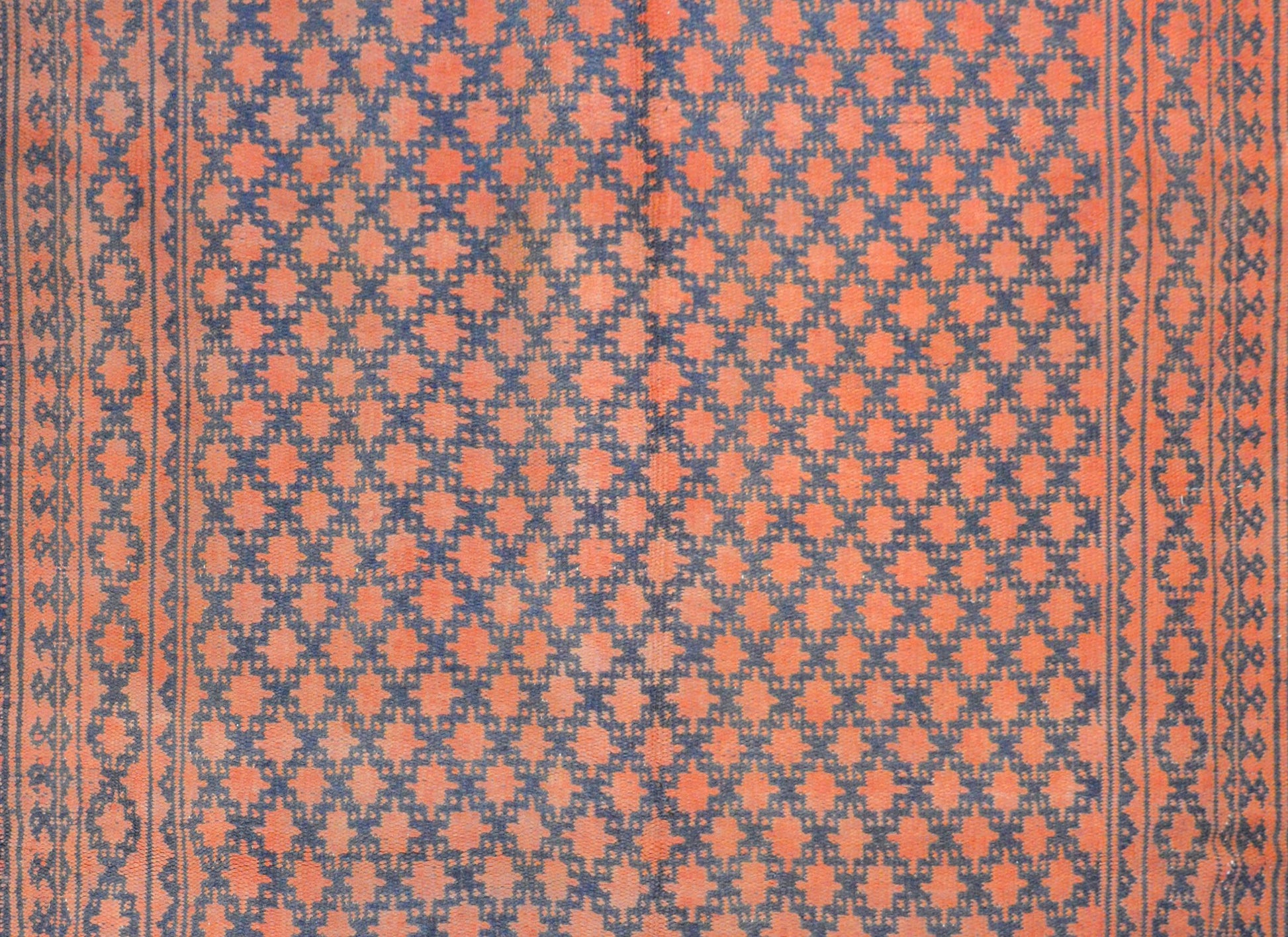 Fantastic Vintage Persian Cotton Kilim Rug For Sale