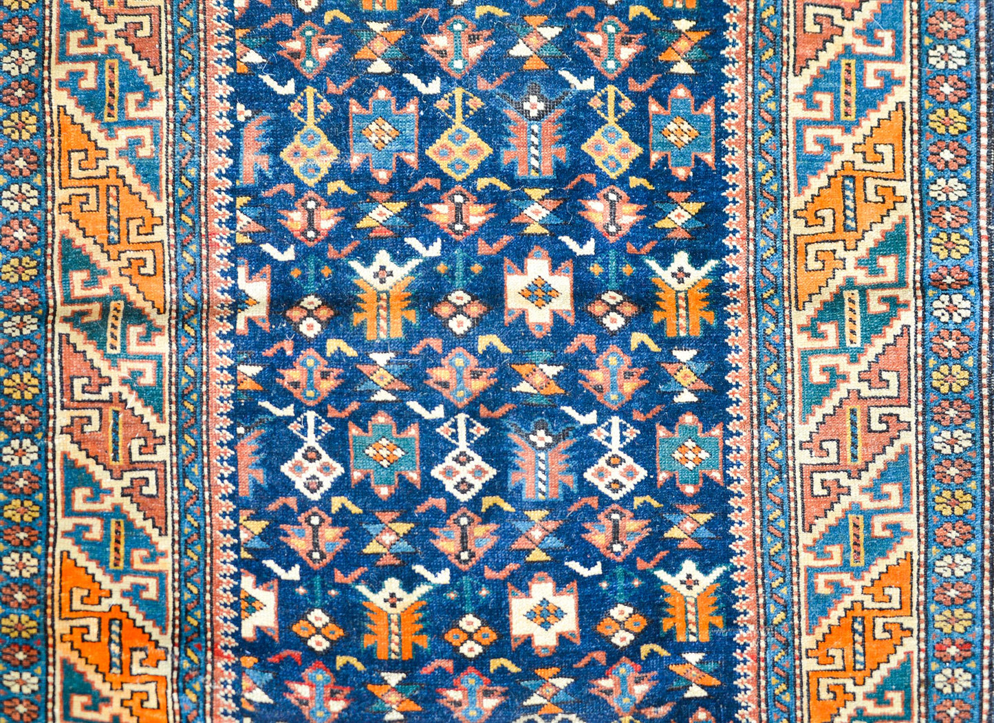 Early 20th Century Perepedil Rug For Sale