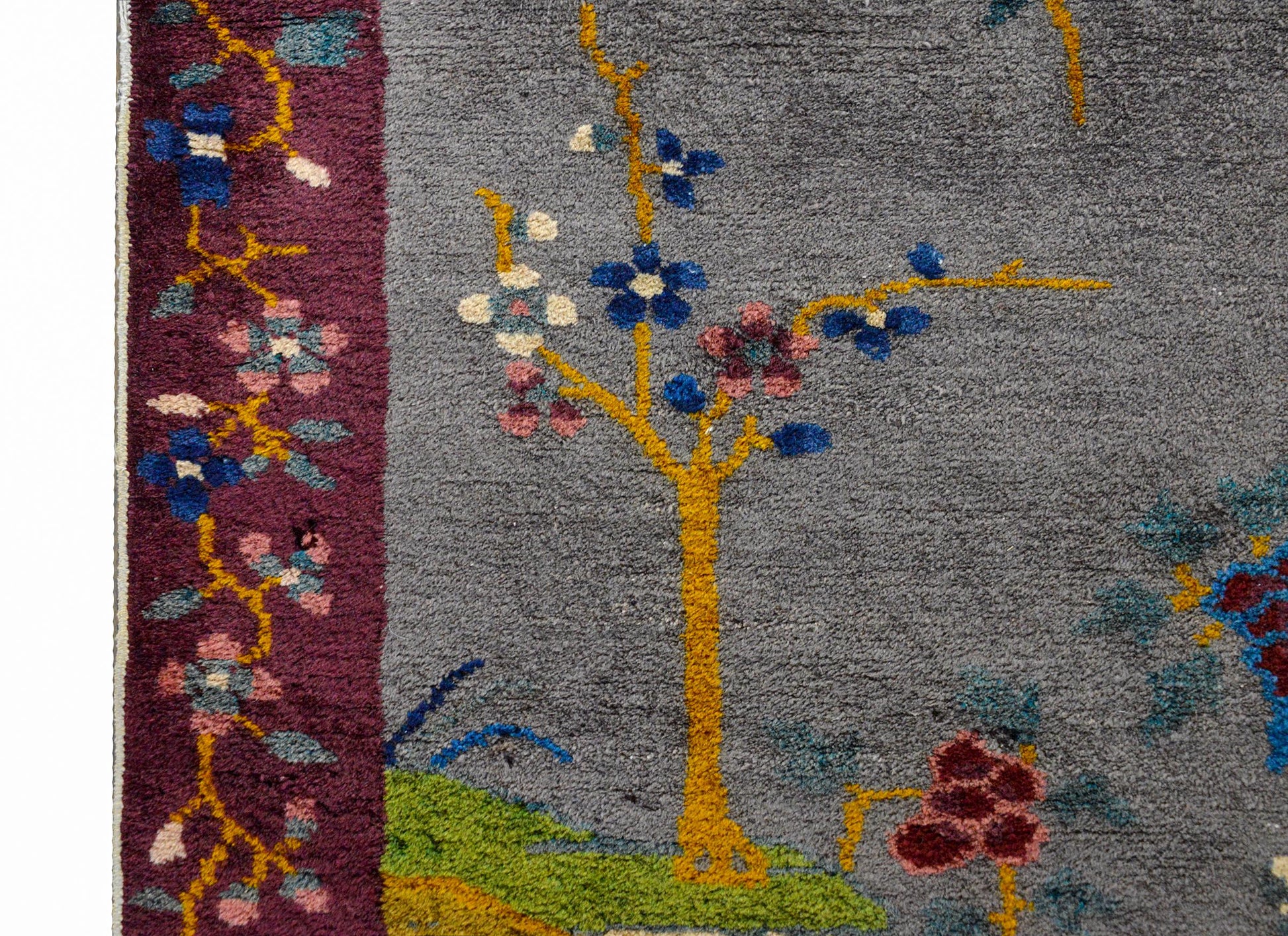 Charming Chinese Art Deco Rug For Sale