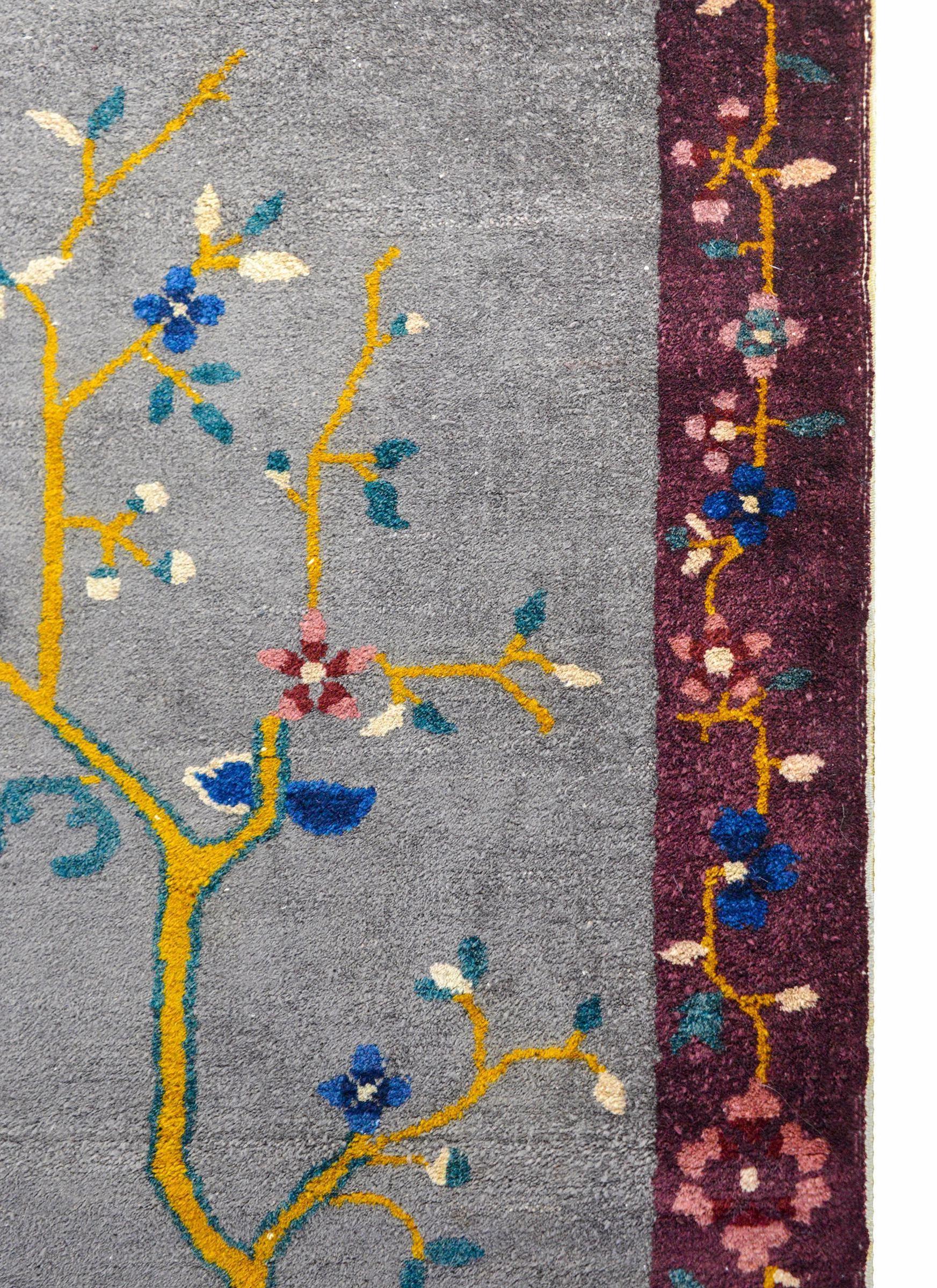Charming Chinese Art Deco Rug For Sale