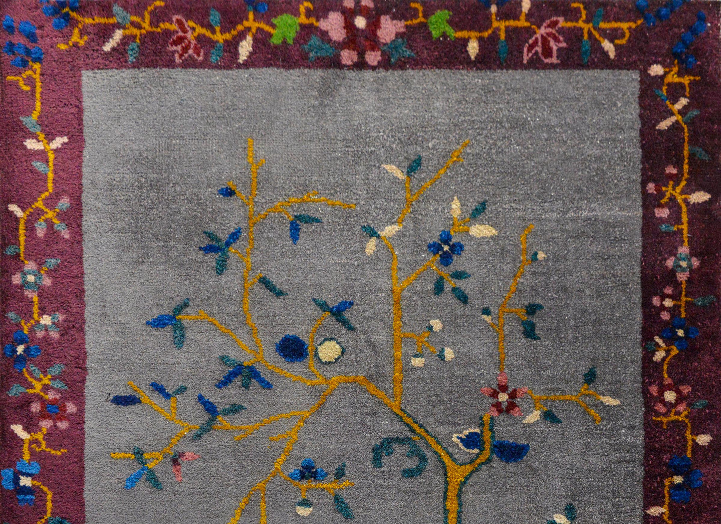Charming Chinese Art Deco Rug For Sale
