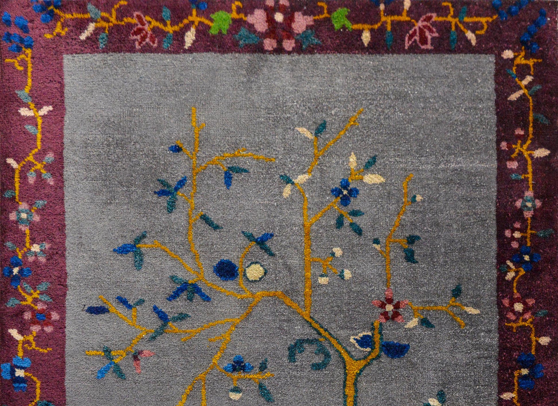 Charming Chinese Art Deco Rug For Sale