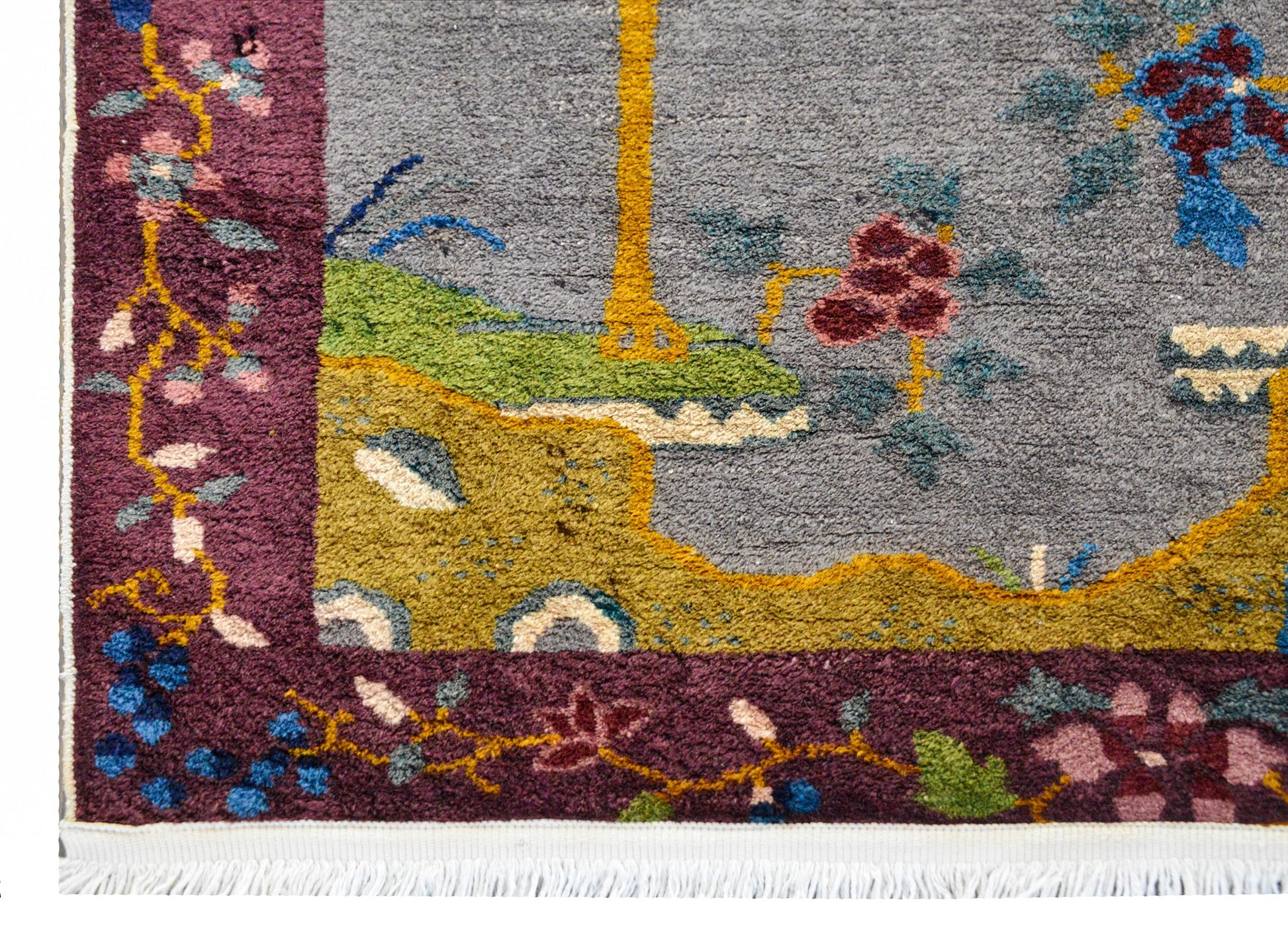 Charming Chinese Art Deco Rug For Sale