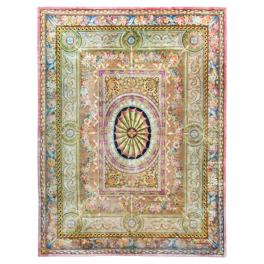 Early 20th Century French Sovannerie Rug For Sale