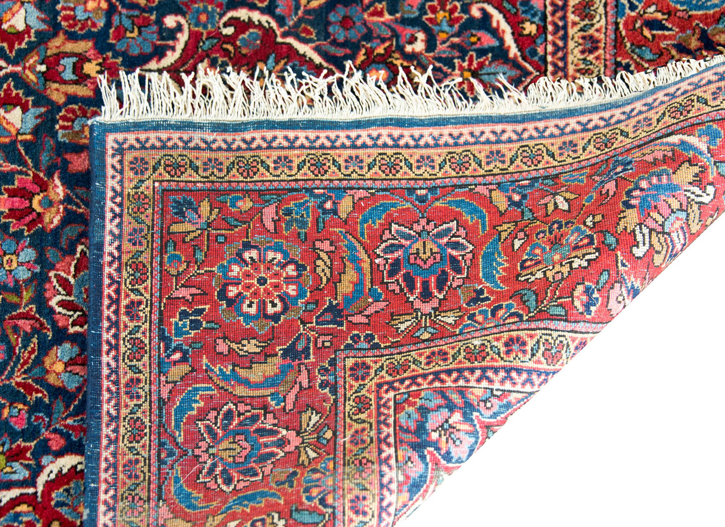 Early 20th Century Persian Kashan Rug For Sale