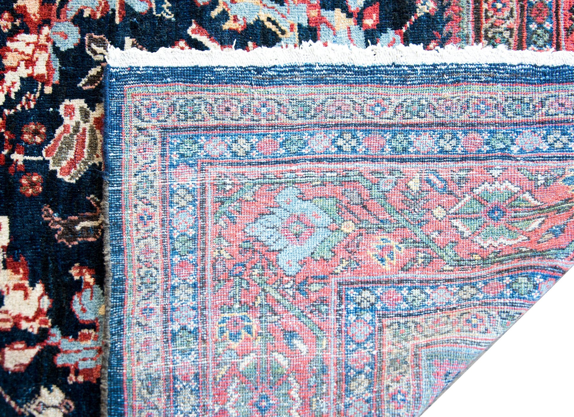 Early 20th Century Persian Mahal Rug For Sale