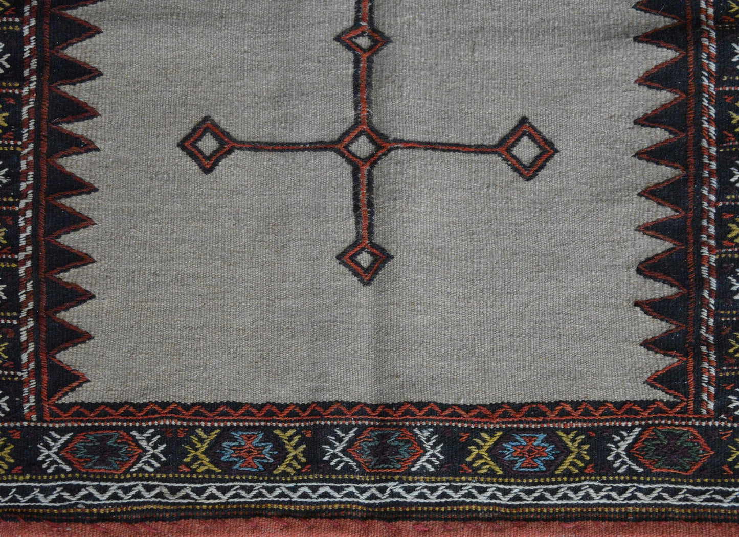 Vintage Persian Afshar Sofreh Rug For Sale