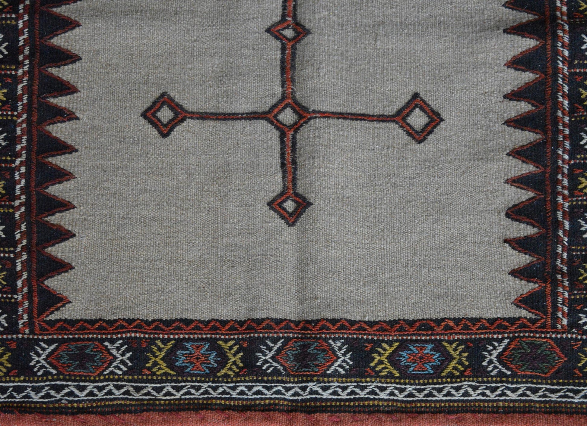 Vintage Persian Afshar Sofreh Rug For Sale