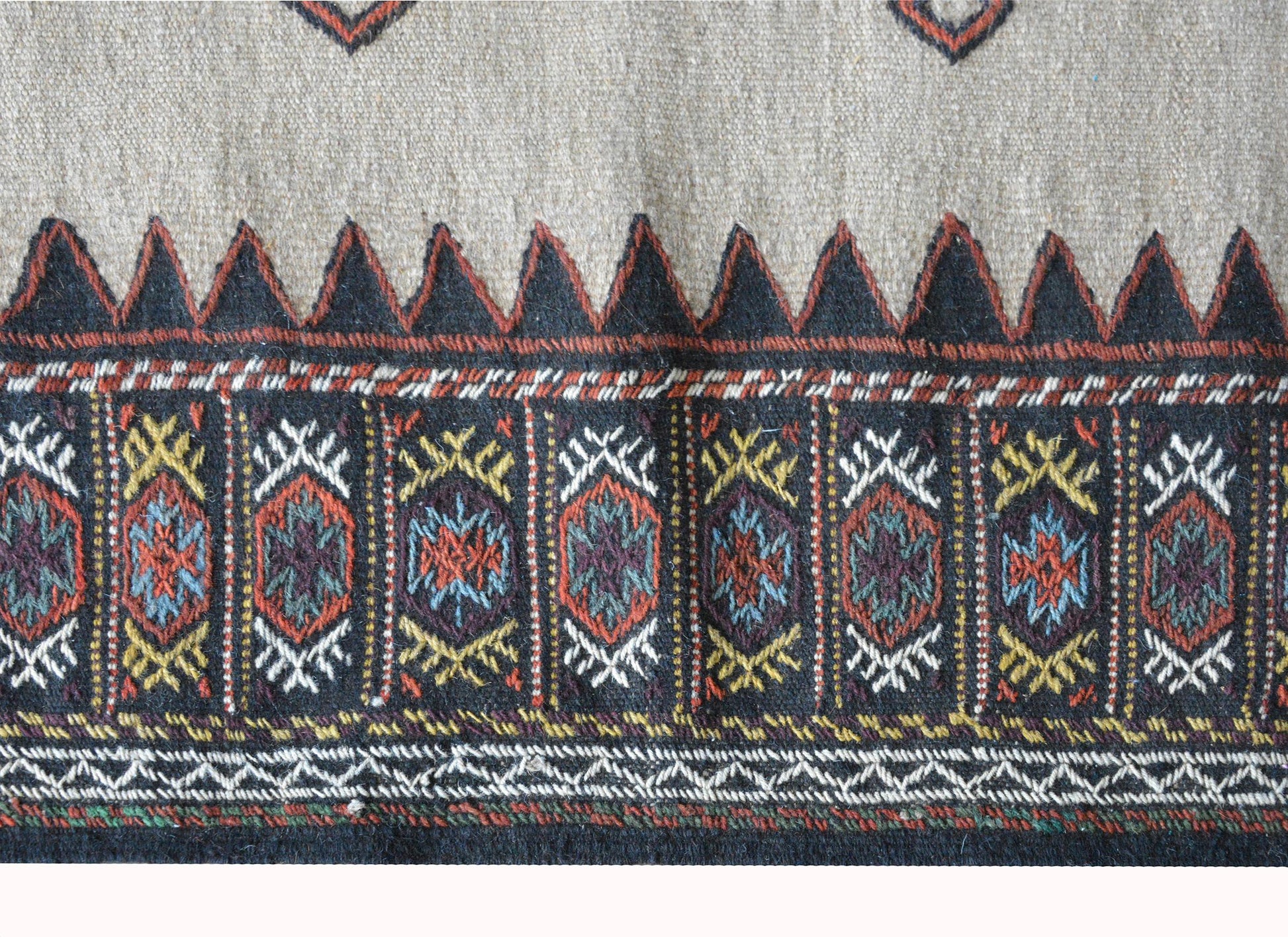 Vintage Persian Afshar Sofreh Rug For Sale