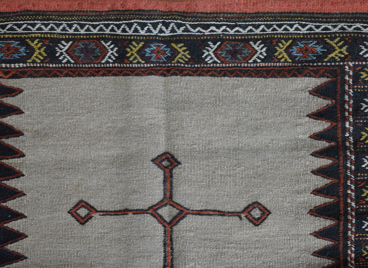 Vintage Persian Afshar Sofreh Rug For Sale