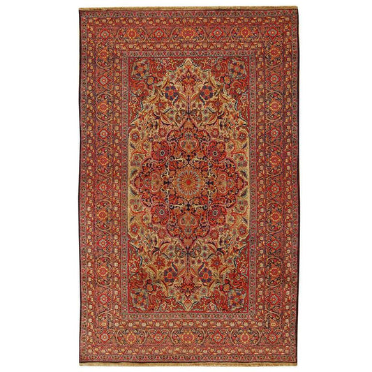 19th Century Lavar Kirman Rug For Sale