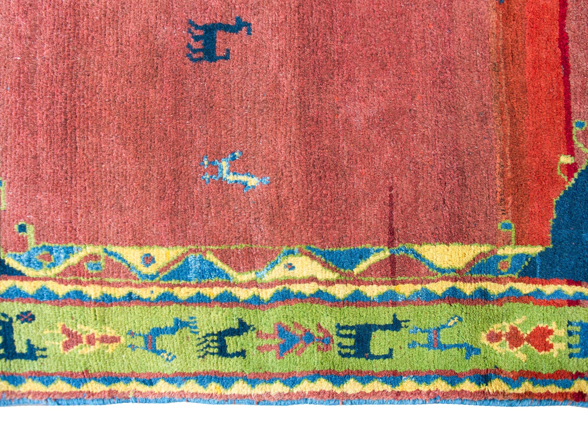 Vintage Persian Gabbeh Rug For Sale