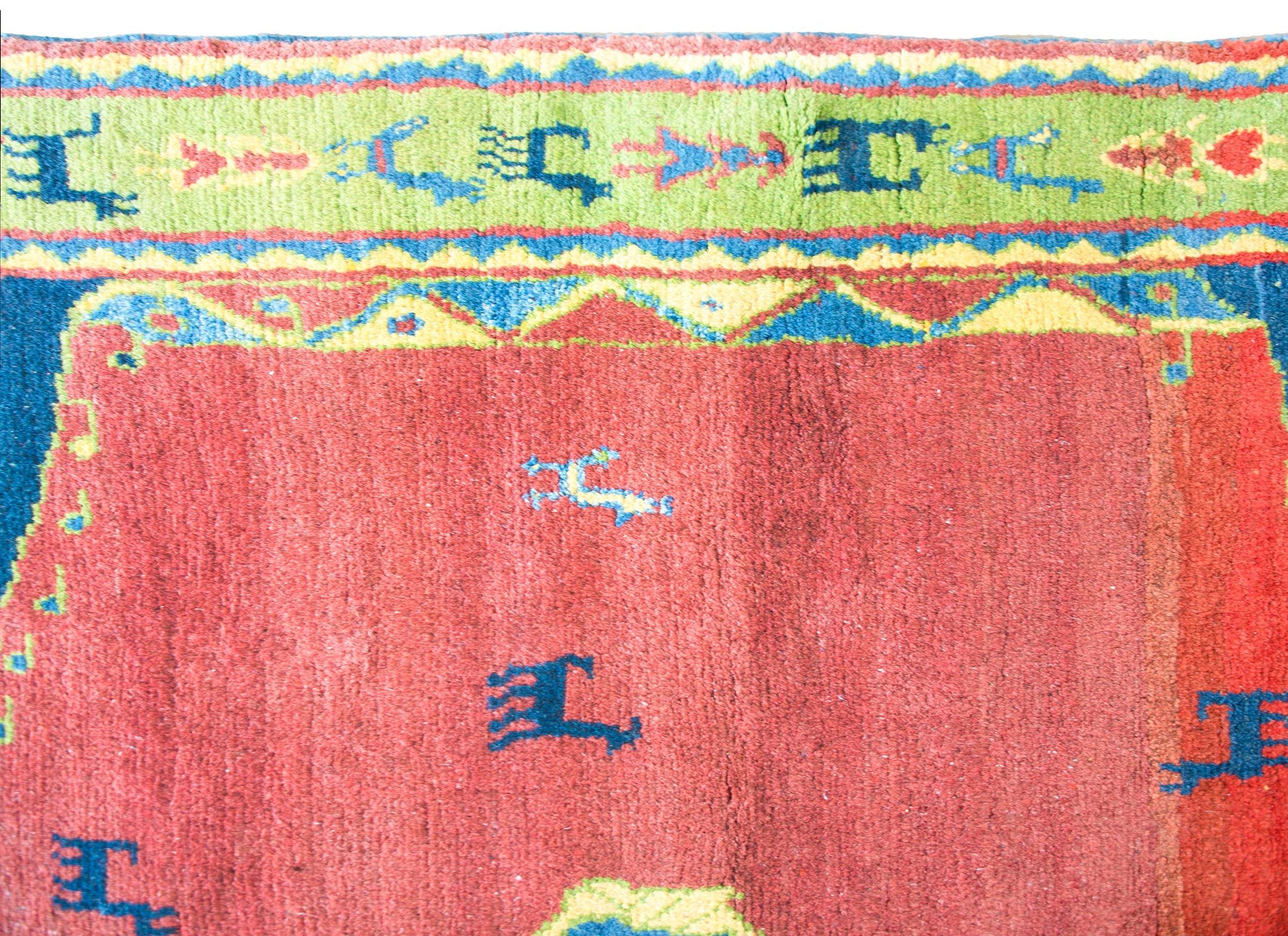 Vintage Persian Gabbeh Rug For Sale