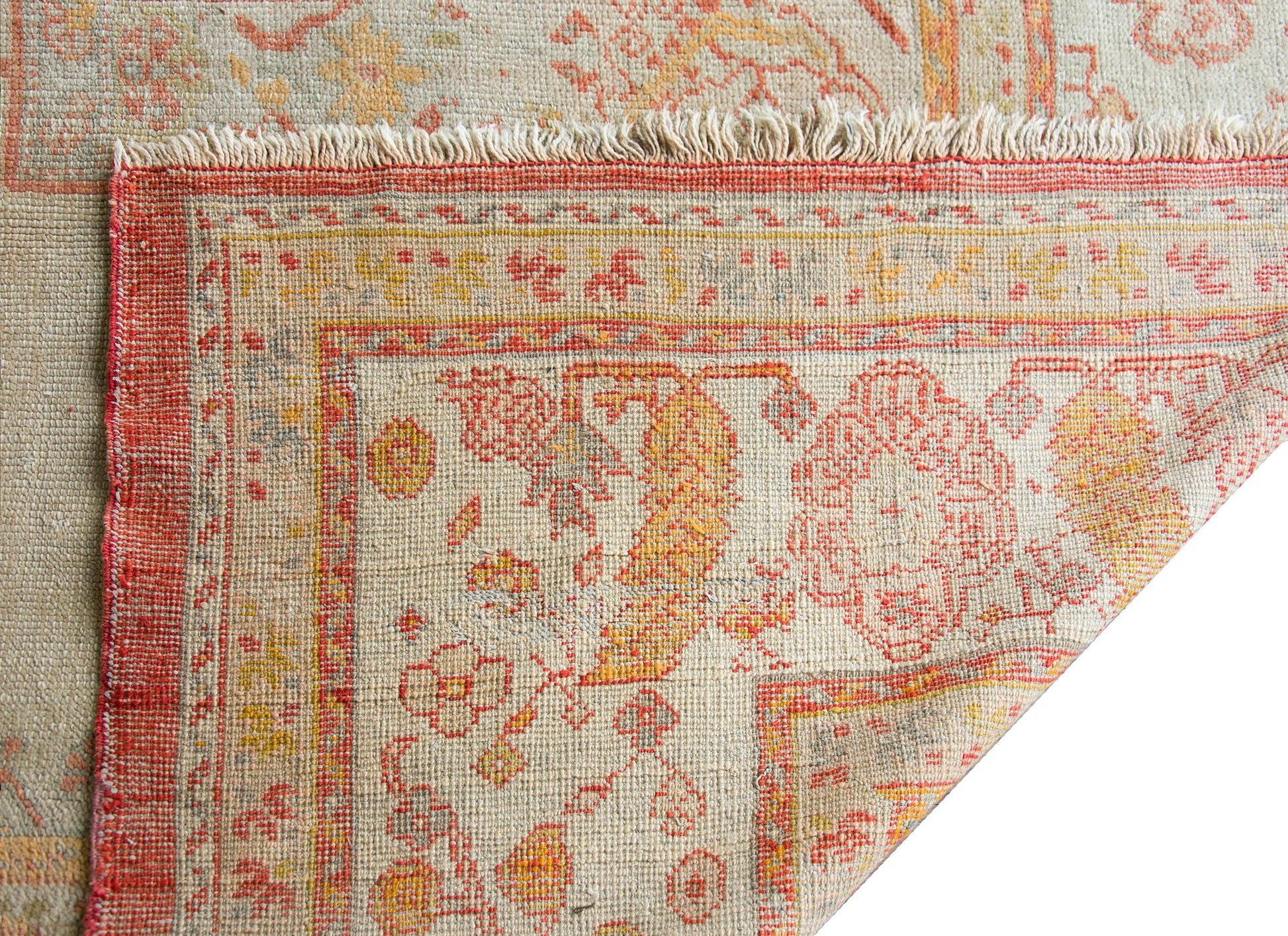 Late 19th Century Turkish Oushak Rug For Sale