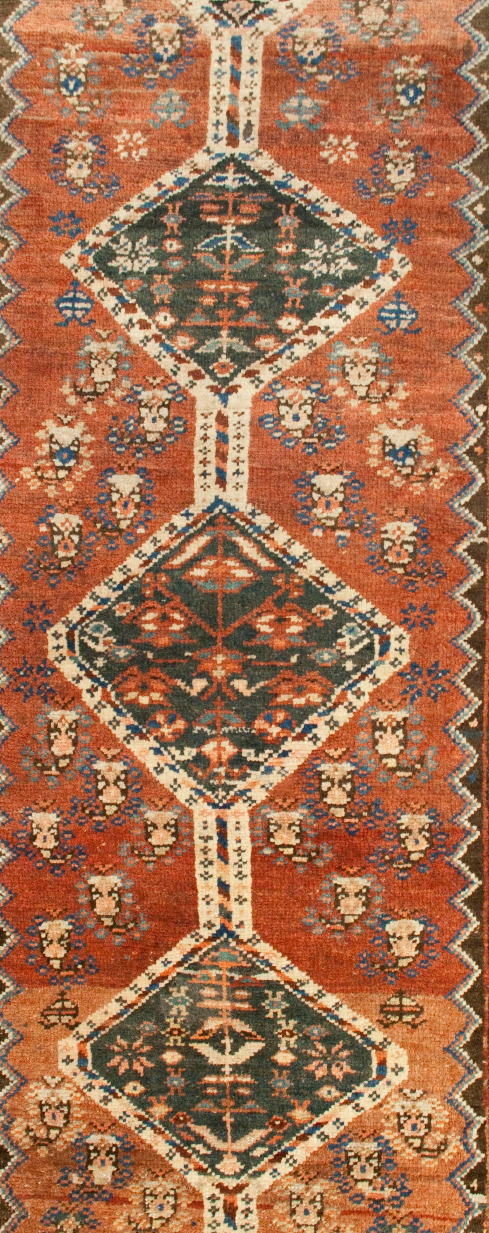 Early 20th Century Bidjar Runner For Sale