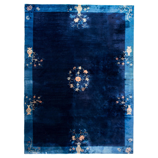 Early 20th Chinese Peking Rug For Sale