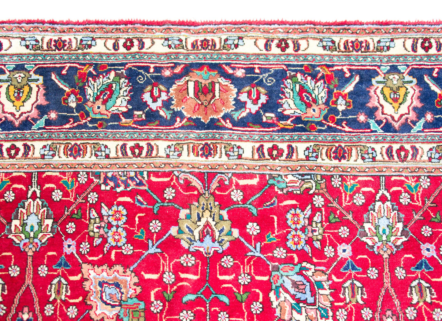 Vintage Persian Tabriz Rug For Sale