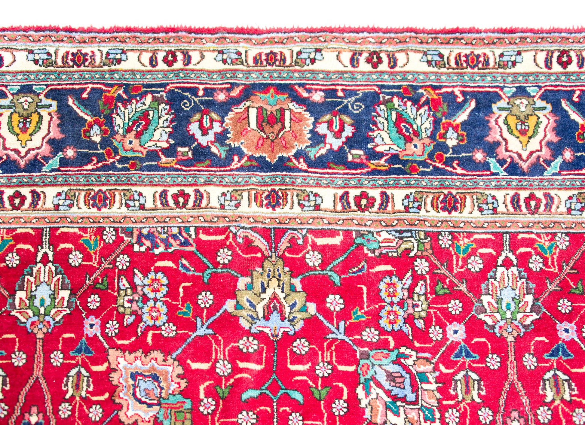 Vintage Persian Tabriz Rug For Sale