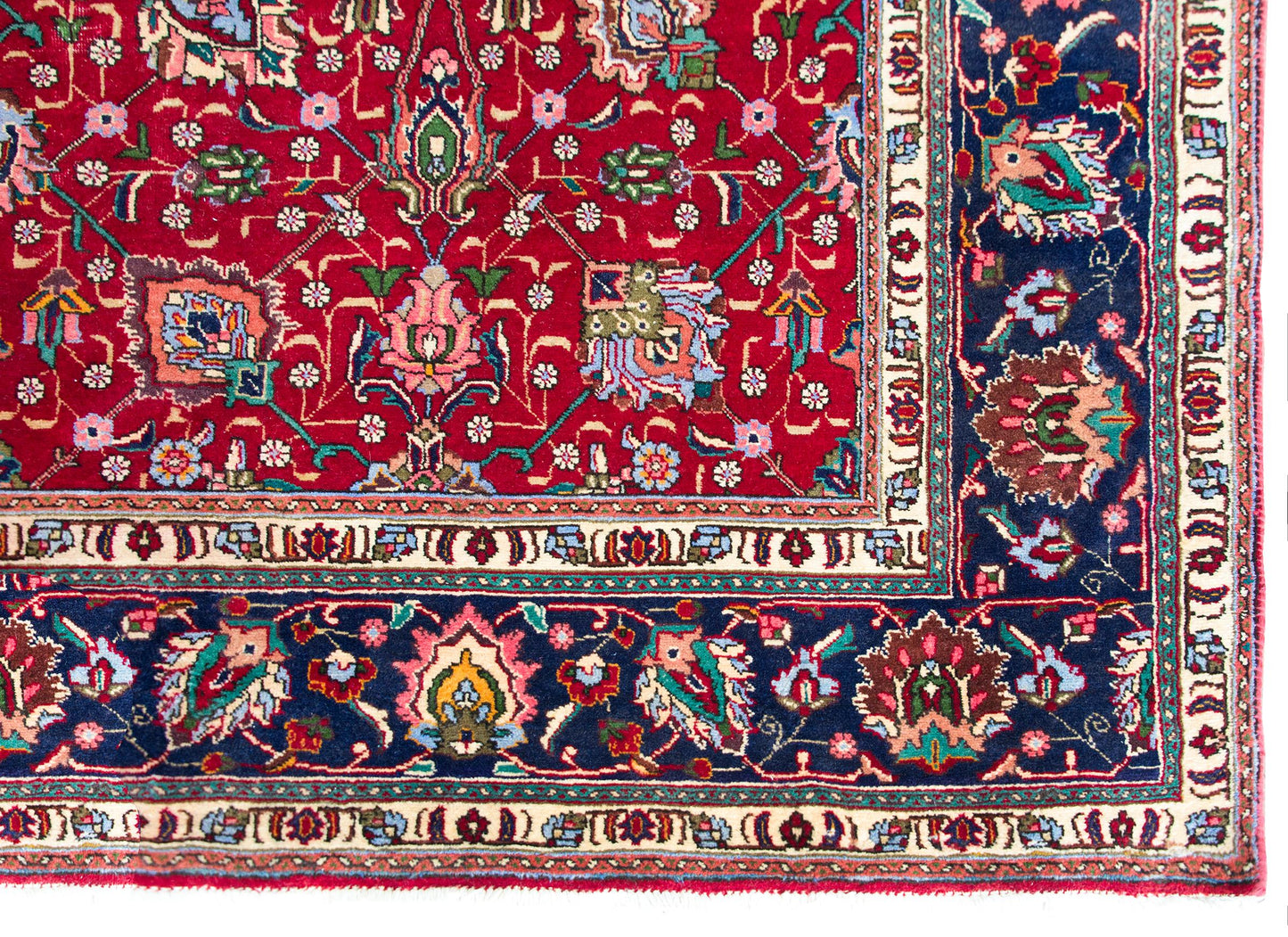 Vintage Persian Tabriz Rug For Sale