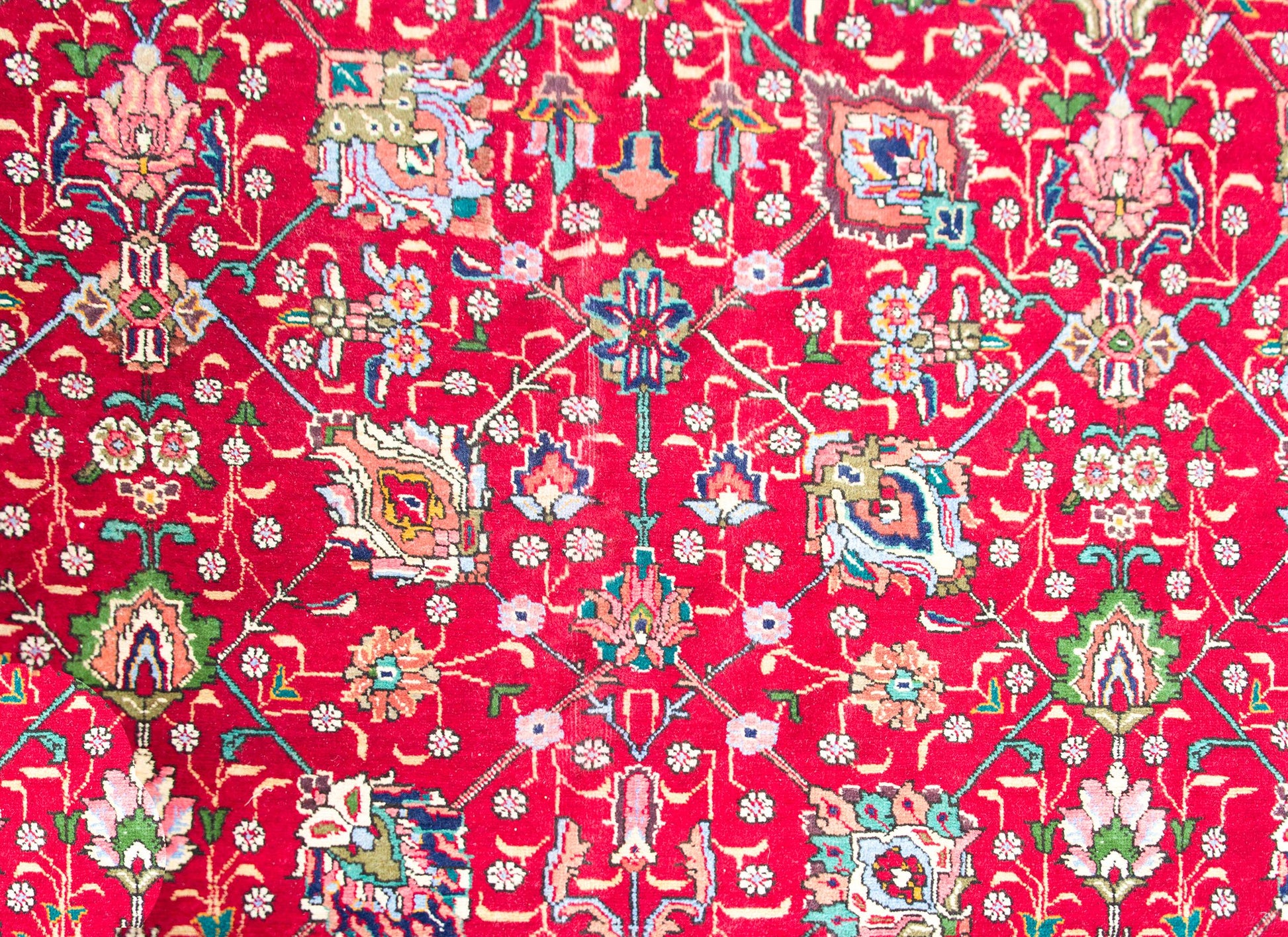 Vintage Persian Tabriz Rug For Sale