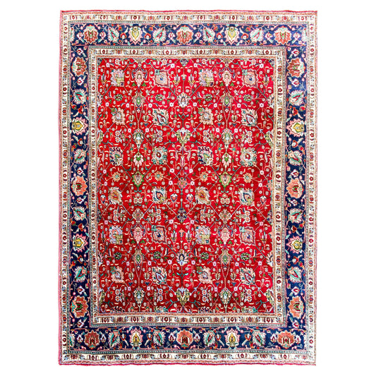Vintage Persian Tabriz Rug For Sale