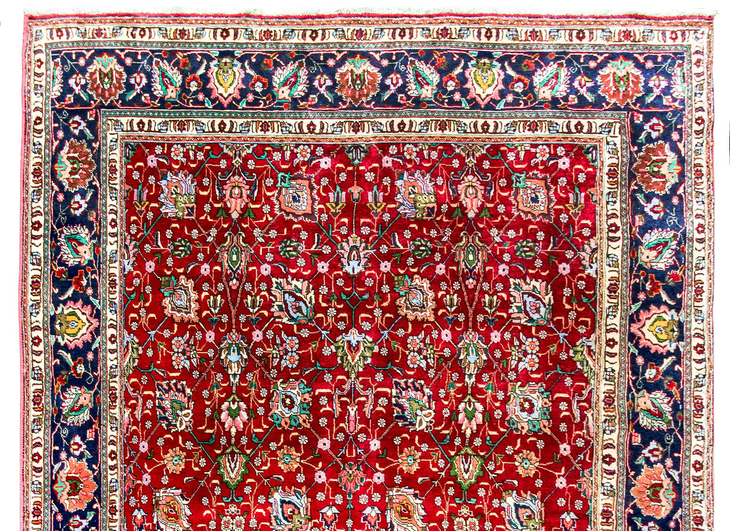 Vintage Persian Tabriz Rug For Sale