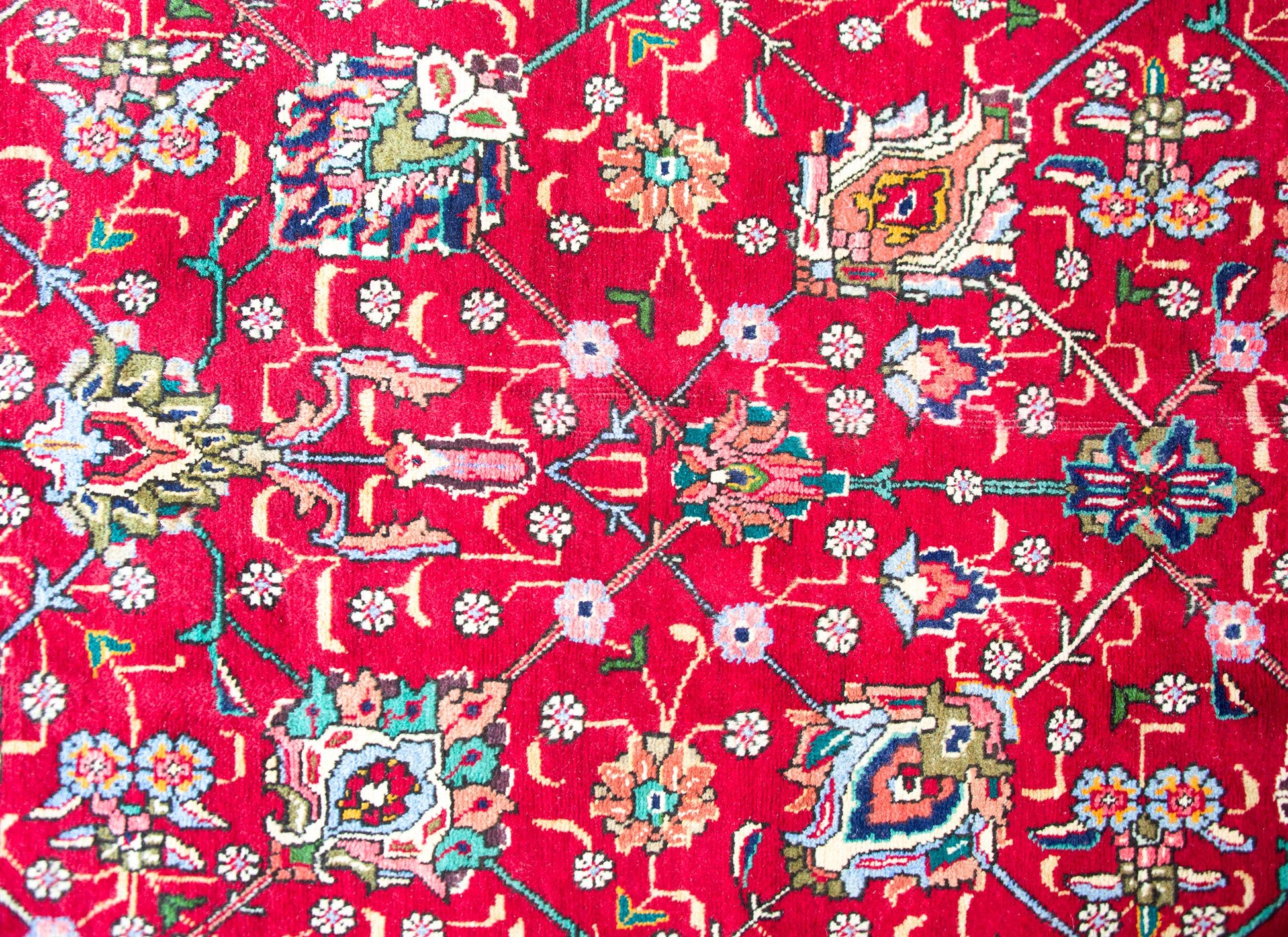 Vintage Persian Tabriz Rug For Sale