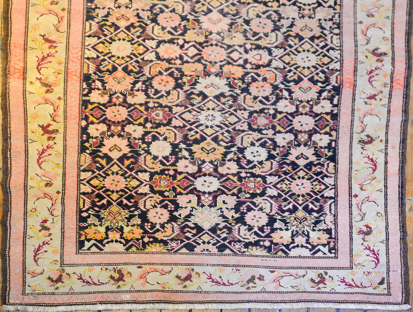 Late 19th Century Karebak Herati Runner For Sale