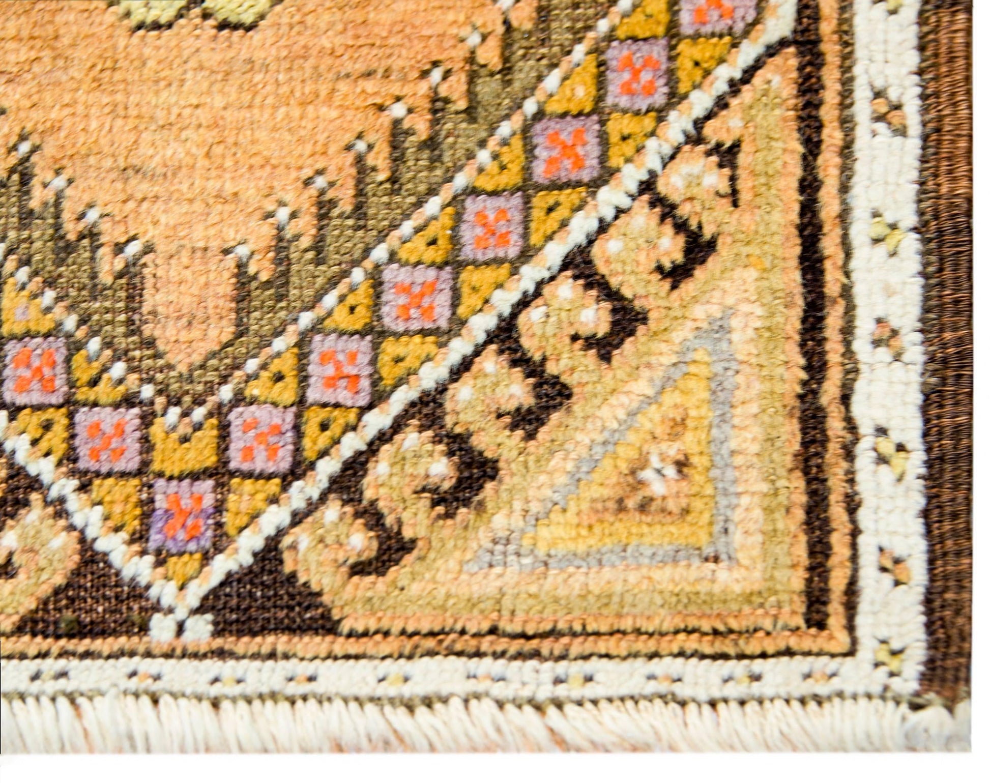 Petite Early 20th Century Oushak Rug For Sale