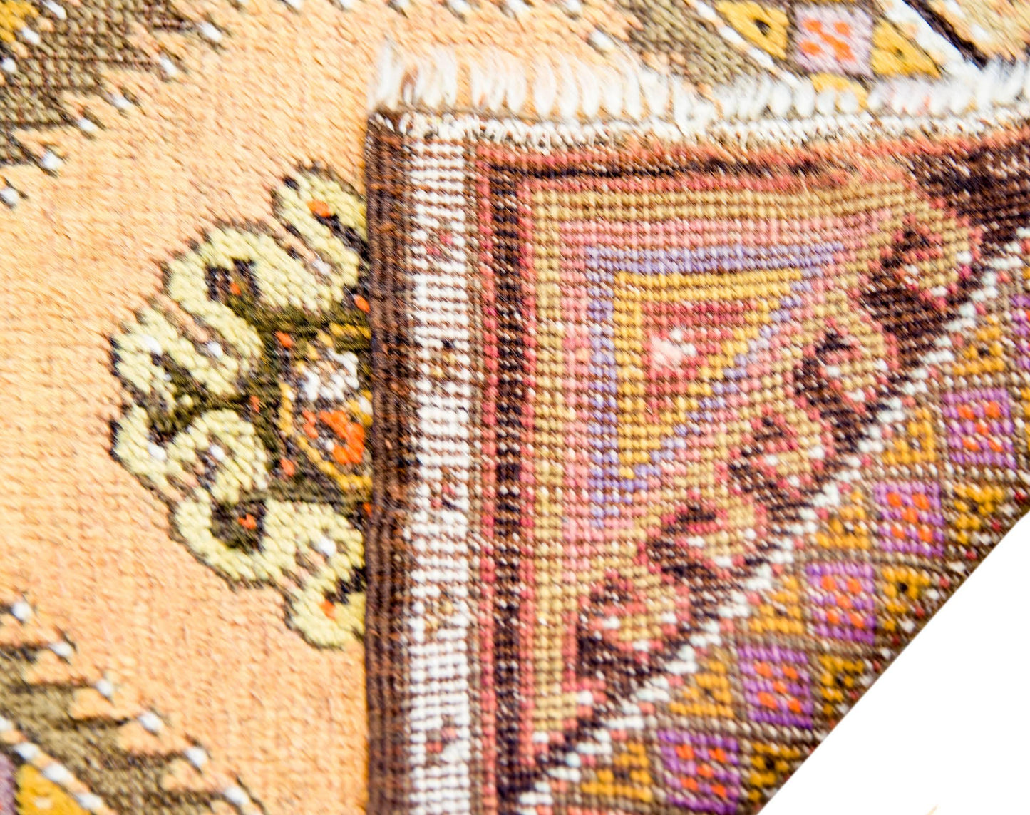 Petite Early 20th Century Oushak Rug For Sale