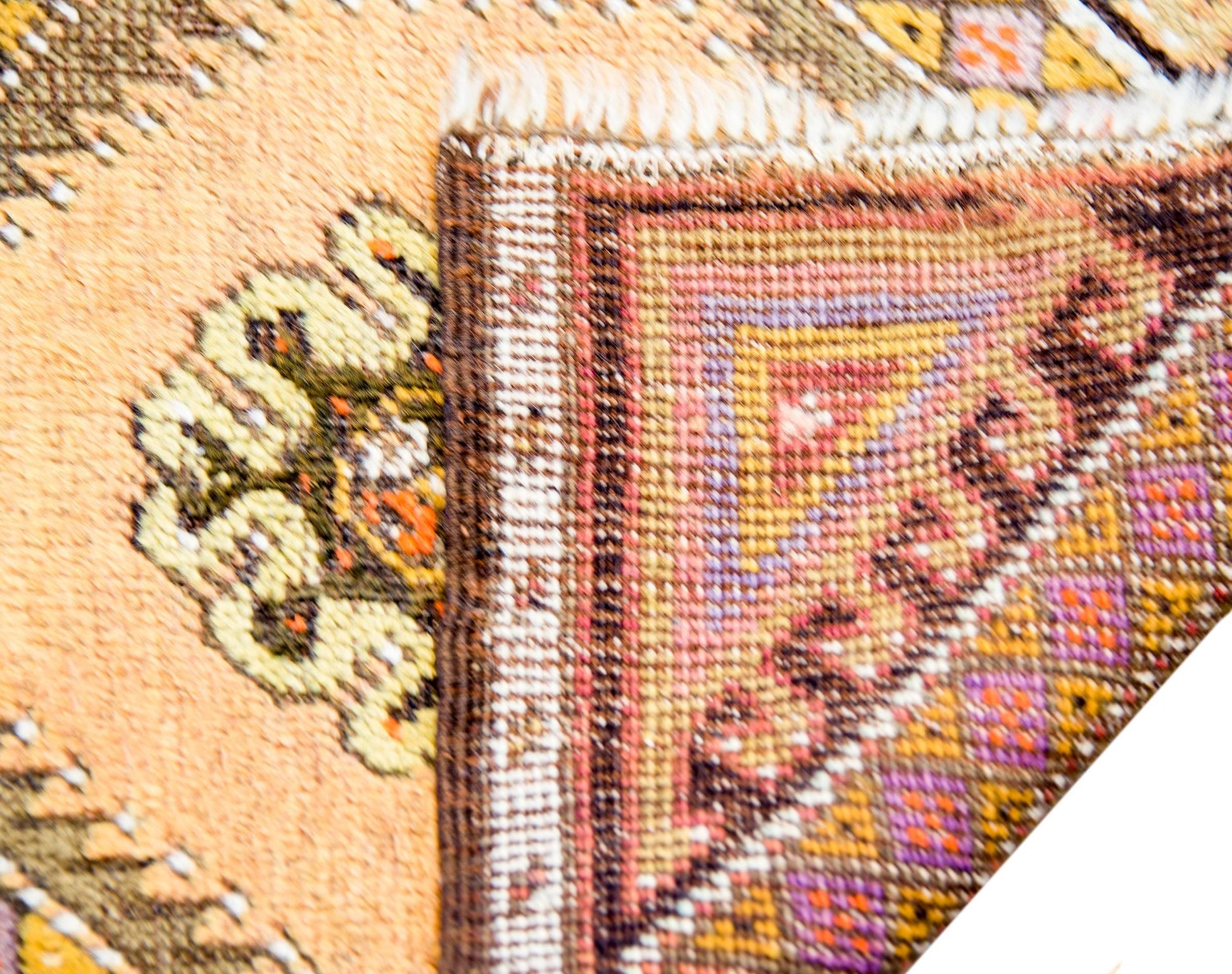 Petite Early 20th Century Oushak Rug For Sale