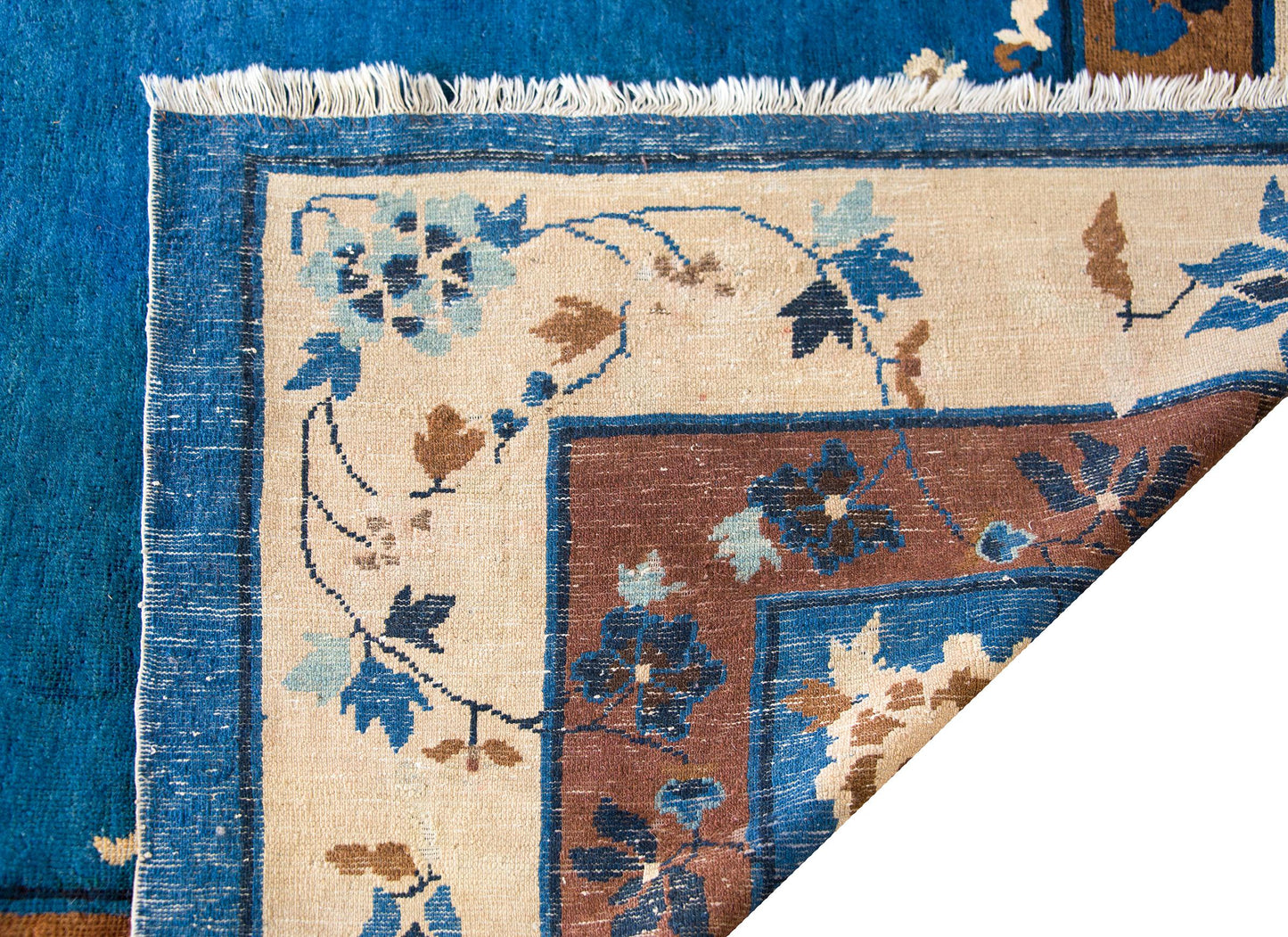 Late 19th Century Chinese Peking Rug For Sale