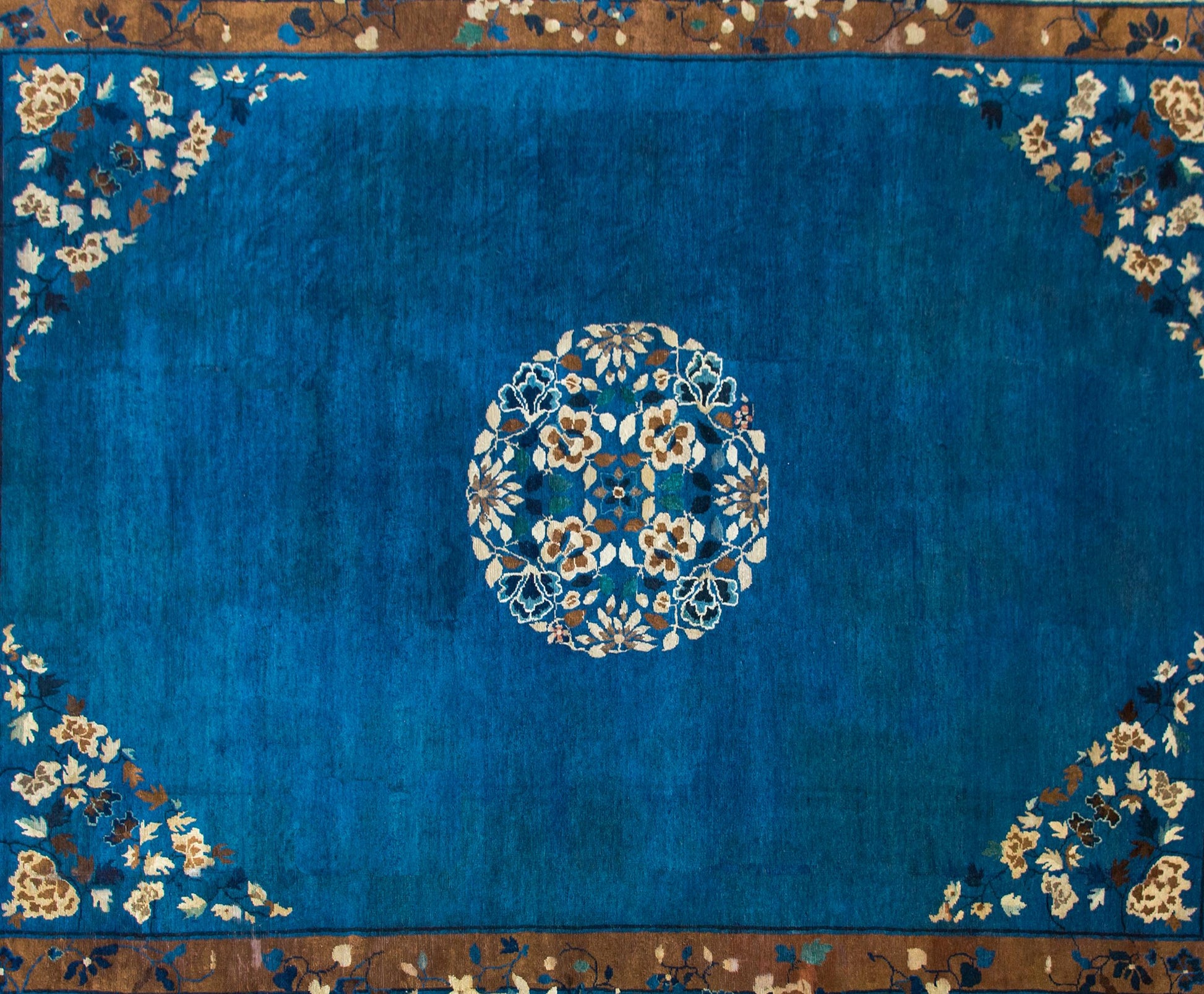 Late 19th Century Chinese Peking Rug For Sale