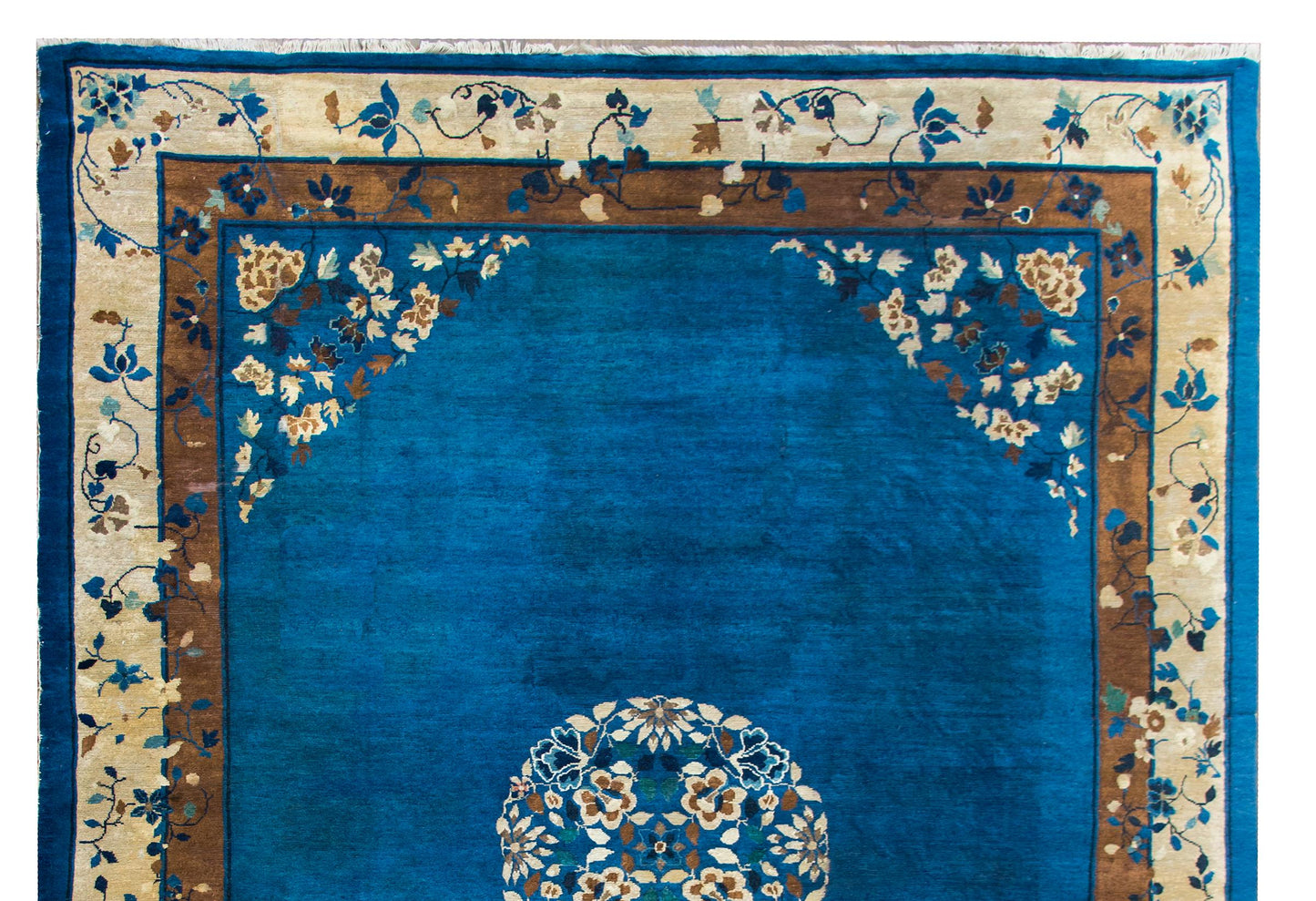 Late 19th Century Chinese Peking Rug For Sale