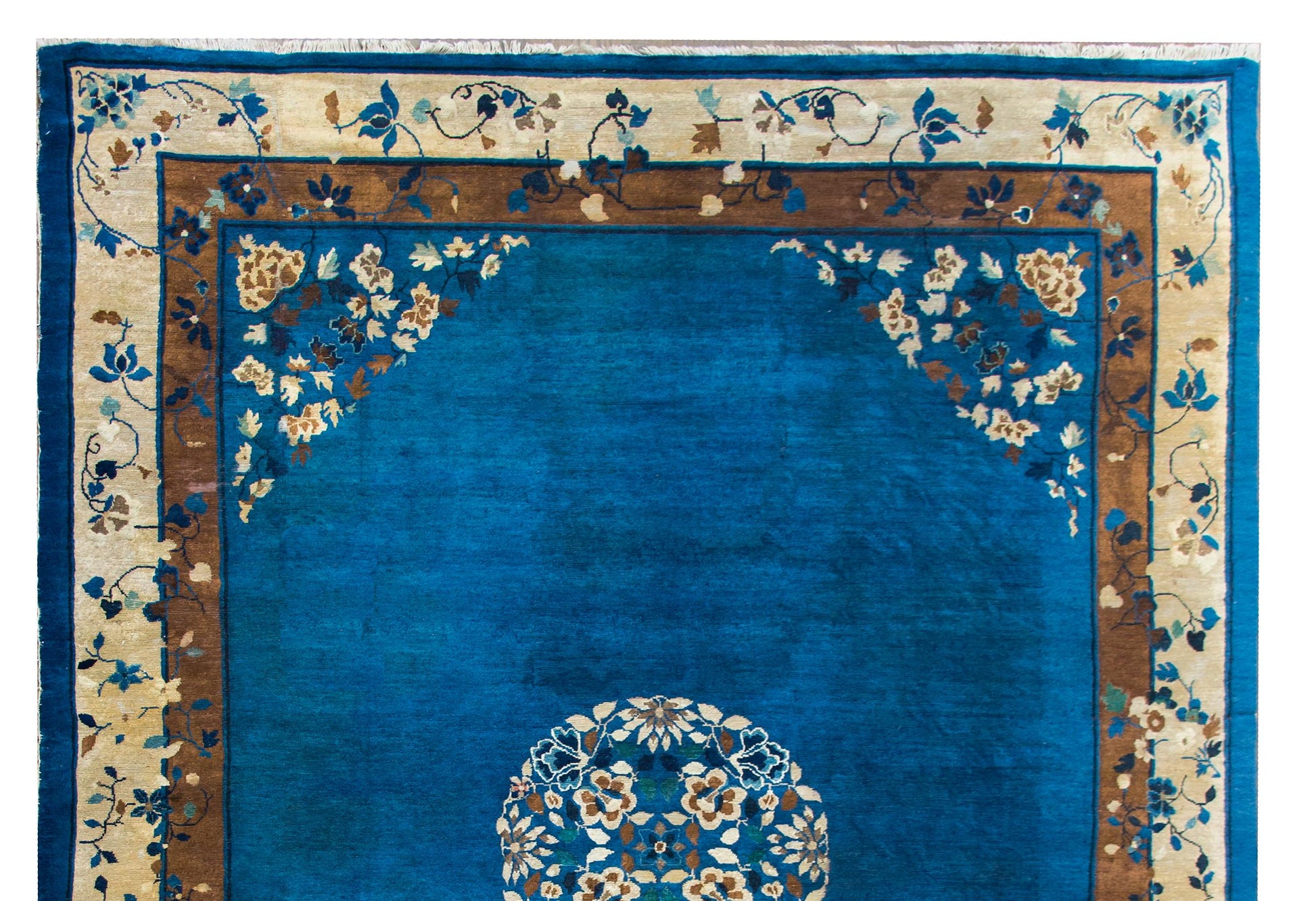 Late 19th Century Chinese Peking Rug For Sale