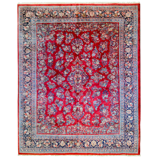 Beautiful Early 20th Century Sarouk Rug For Sale