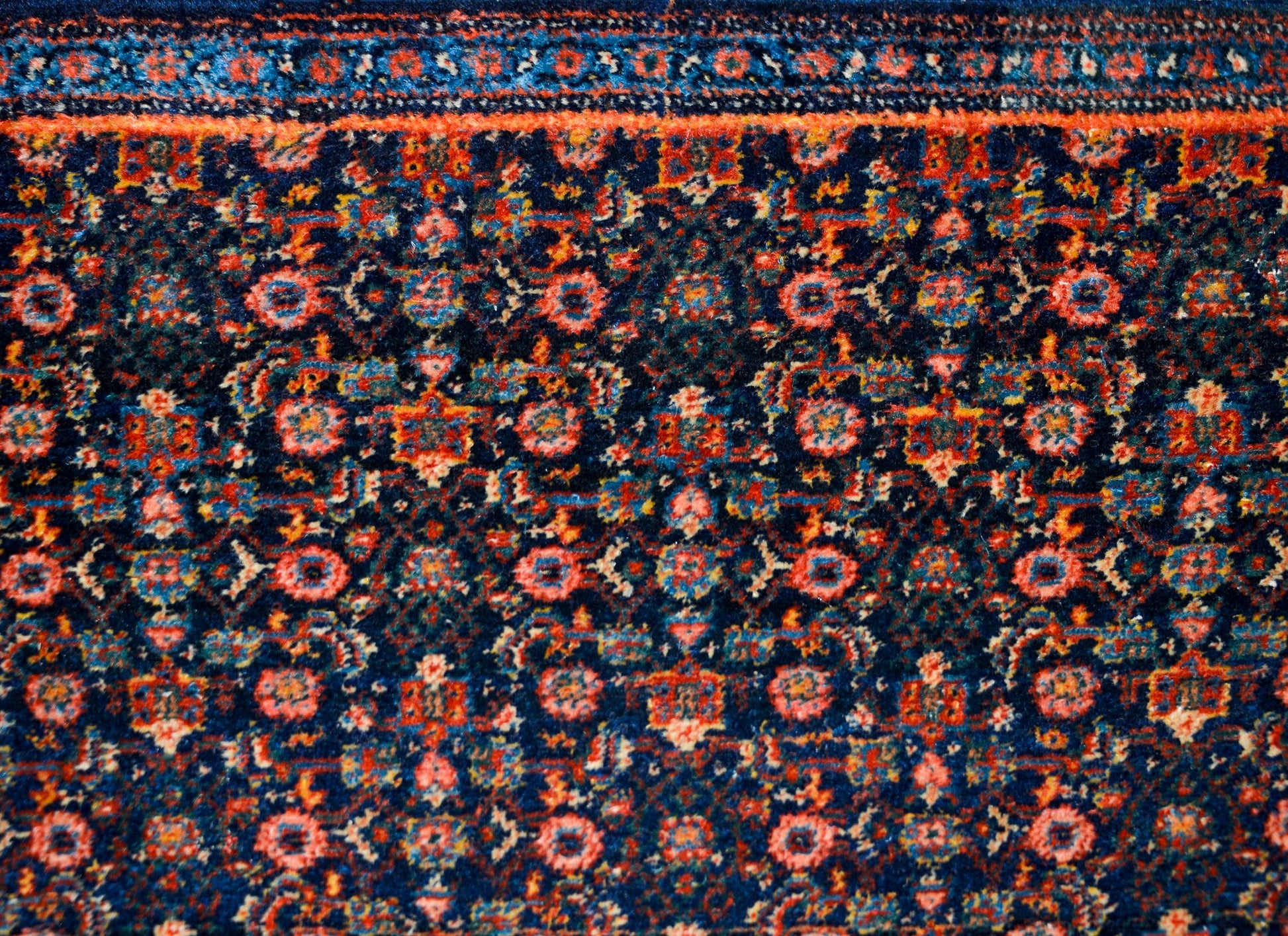 Early 20th Century Persian Senneh Rug For Sale