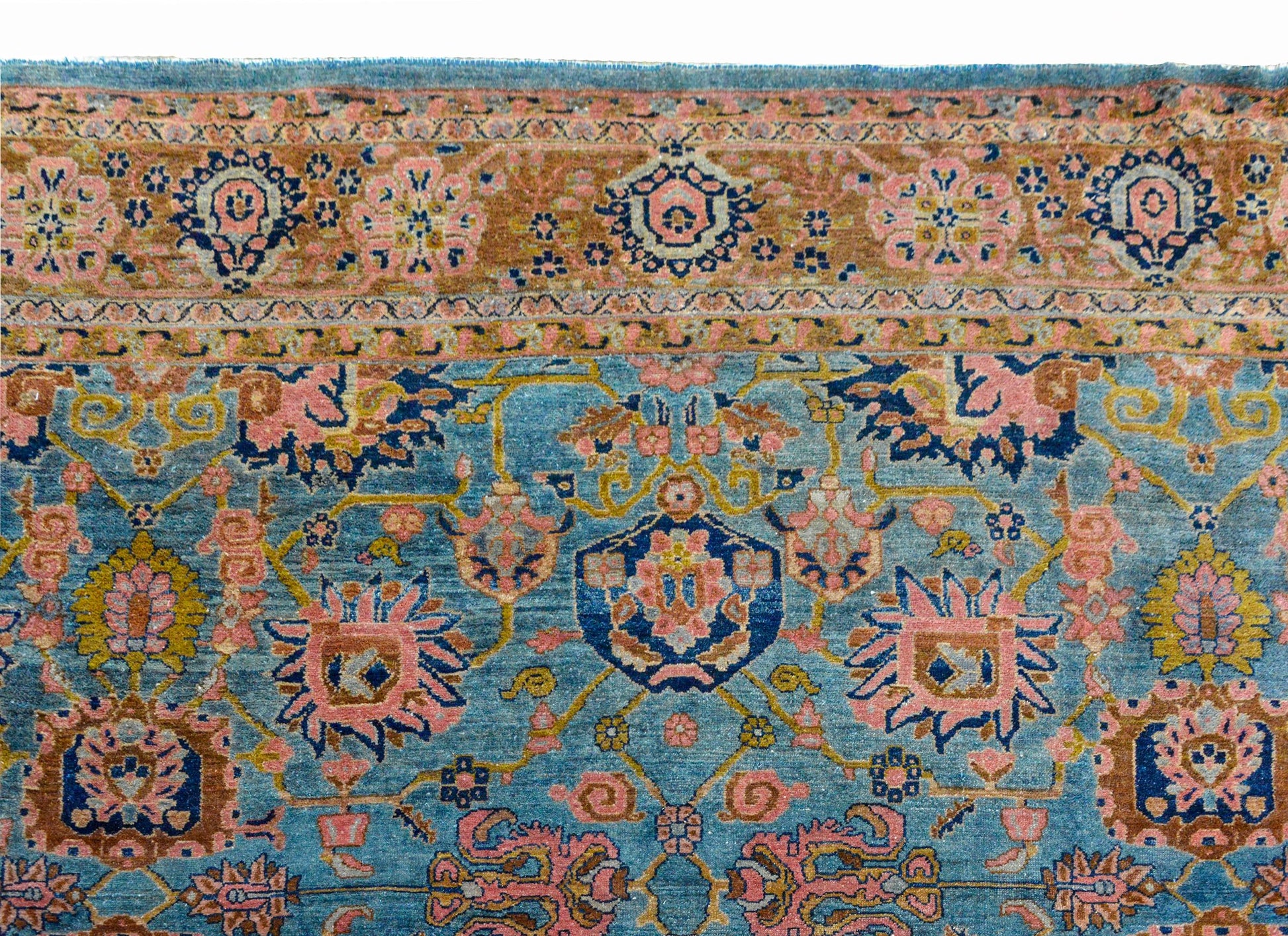 Incredible Early 20th Century Sultanabad Rug For Sale