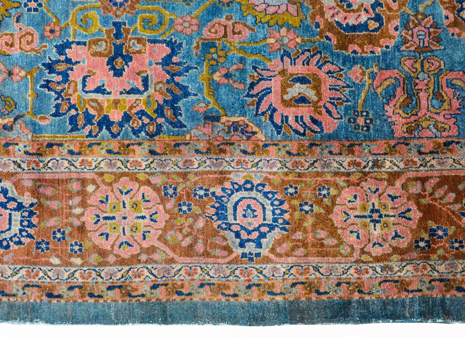 Incredible Early 20th Century Sultanabad Rug For Sale