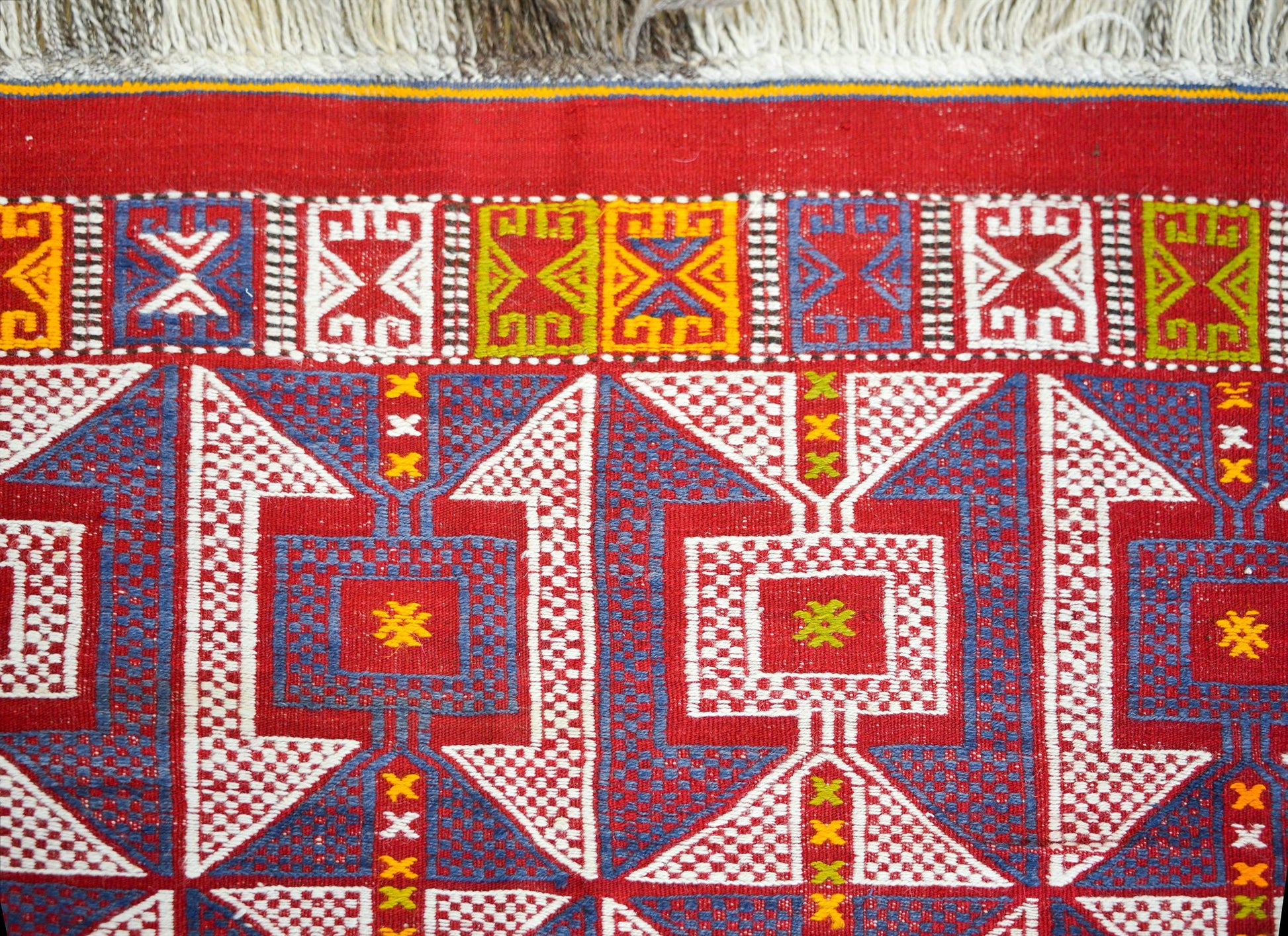 Vintage Anatolian Cicim Rug For Sale